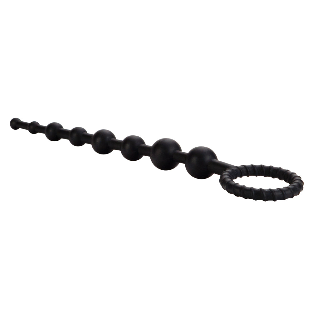 Booty Call X 10 Silicone Anal Beads for Couples - Flexible & Body-Safe Adult Toy for Anal Play, BDSM & Sensual Exploration - Perfect for Beginners & Experienced Users