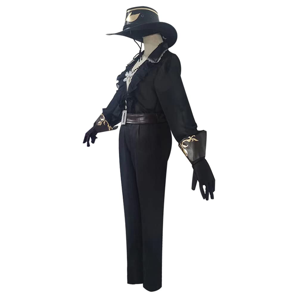 Prospector Norton Campbell Black Tulip Cosplay Costume - Halloween Carnival Party Outfit | Game Character Uniform for Cosplay Events & Themed Parties