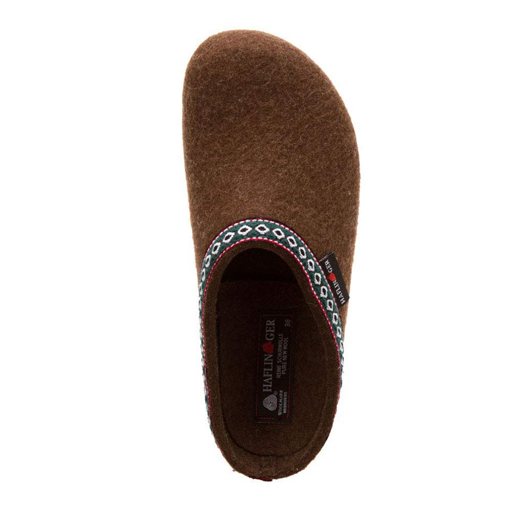 HAFLINGER GZ Unisex Felt Clogs & Mules - Comfortable Indoor/Outdoor House Shoes for Men & Women - Perfect for Home, Spa, Garden & Casual Wear
