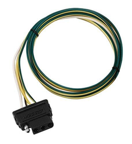 Wesbar 707275 Trailer End Connector Wire - 7 Way RV Blade Electrical Plug for Towing & Trailers - Heavy Duty Weatherproof Wiring Harness for Boat, Camper, Horse & Utility Trailers