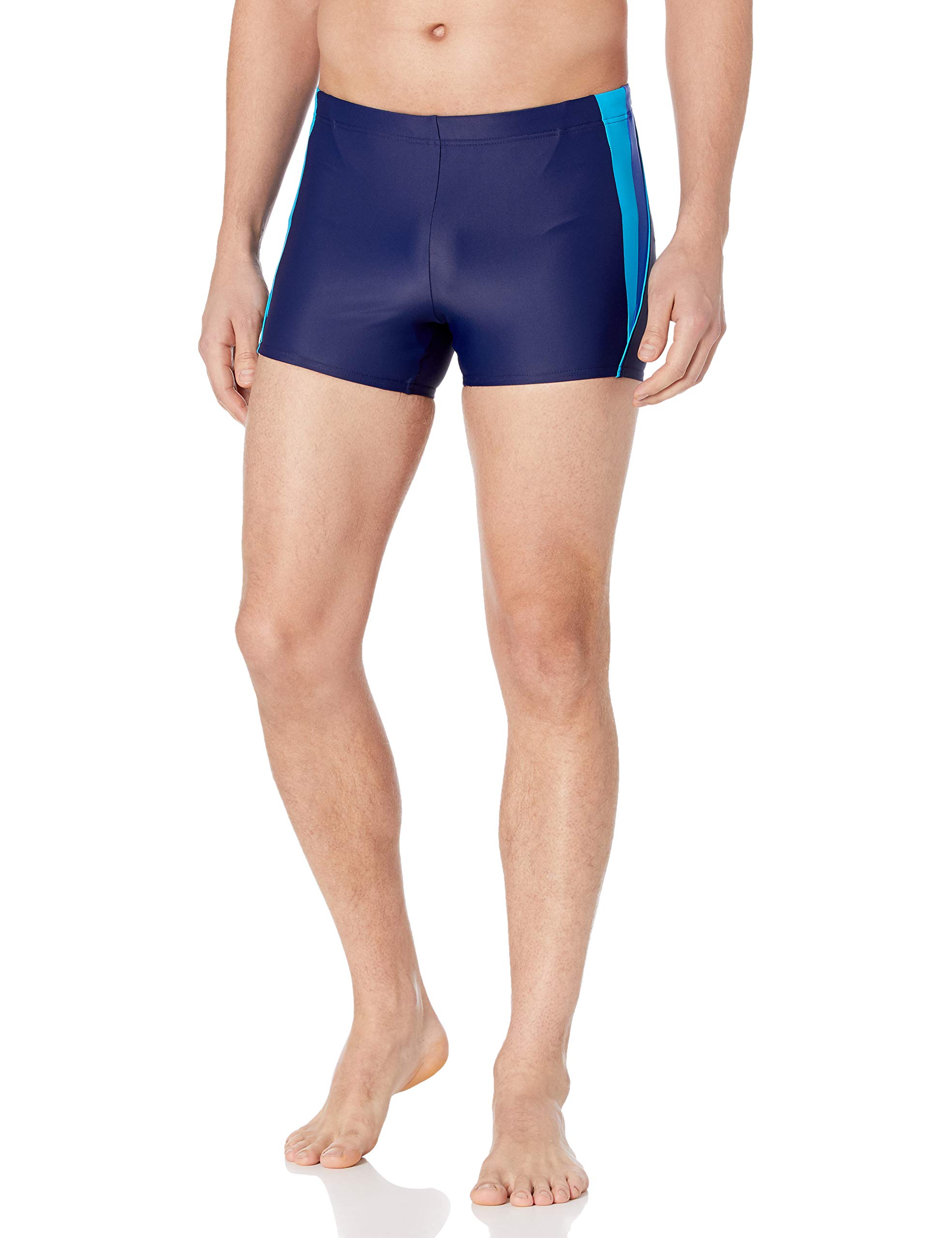 Speedo Men's Square Leg Swimsuit - Quick-Dry, Comfortable Swim Trunks for Swimming, Beach & Pool Activities | Splice Design
