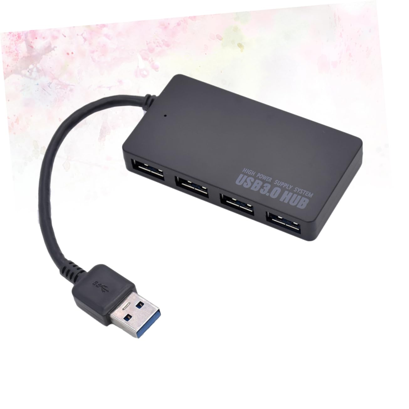 Gadpiparty 2-Pack 4-Port USB Hub Splitter with Ultra-Thin Design - Multi-Interface USB A Adapter Connector for Laptop, PC, Phone Charging & Office Use