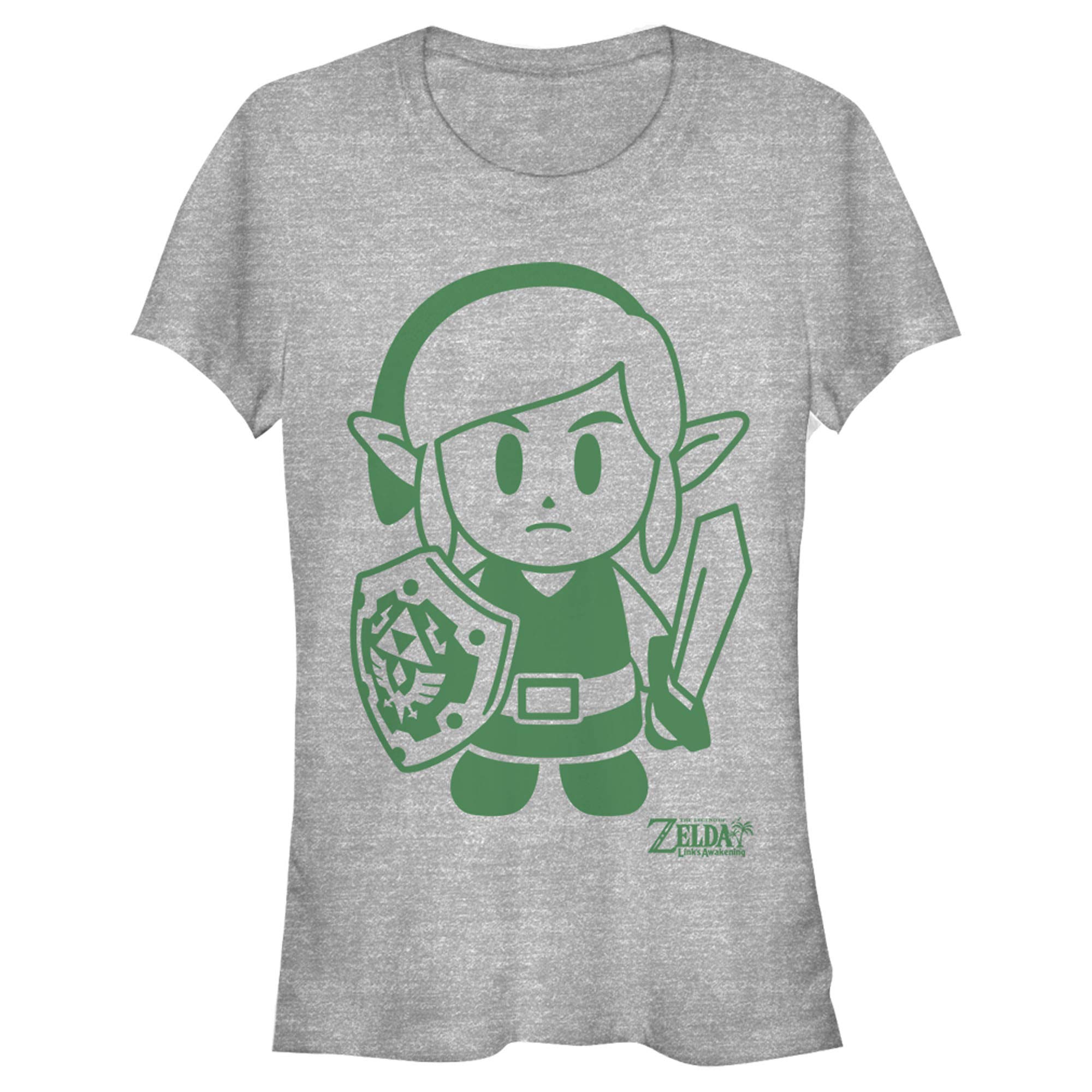 Nintendo Legend of Zelda Link's Awakening T-Shirt for Teens - Official Licensed Gaming Apparel for Boys & Girls | Perfect for Cosplay, Gaming Events & Zelda Fans