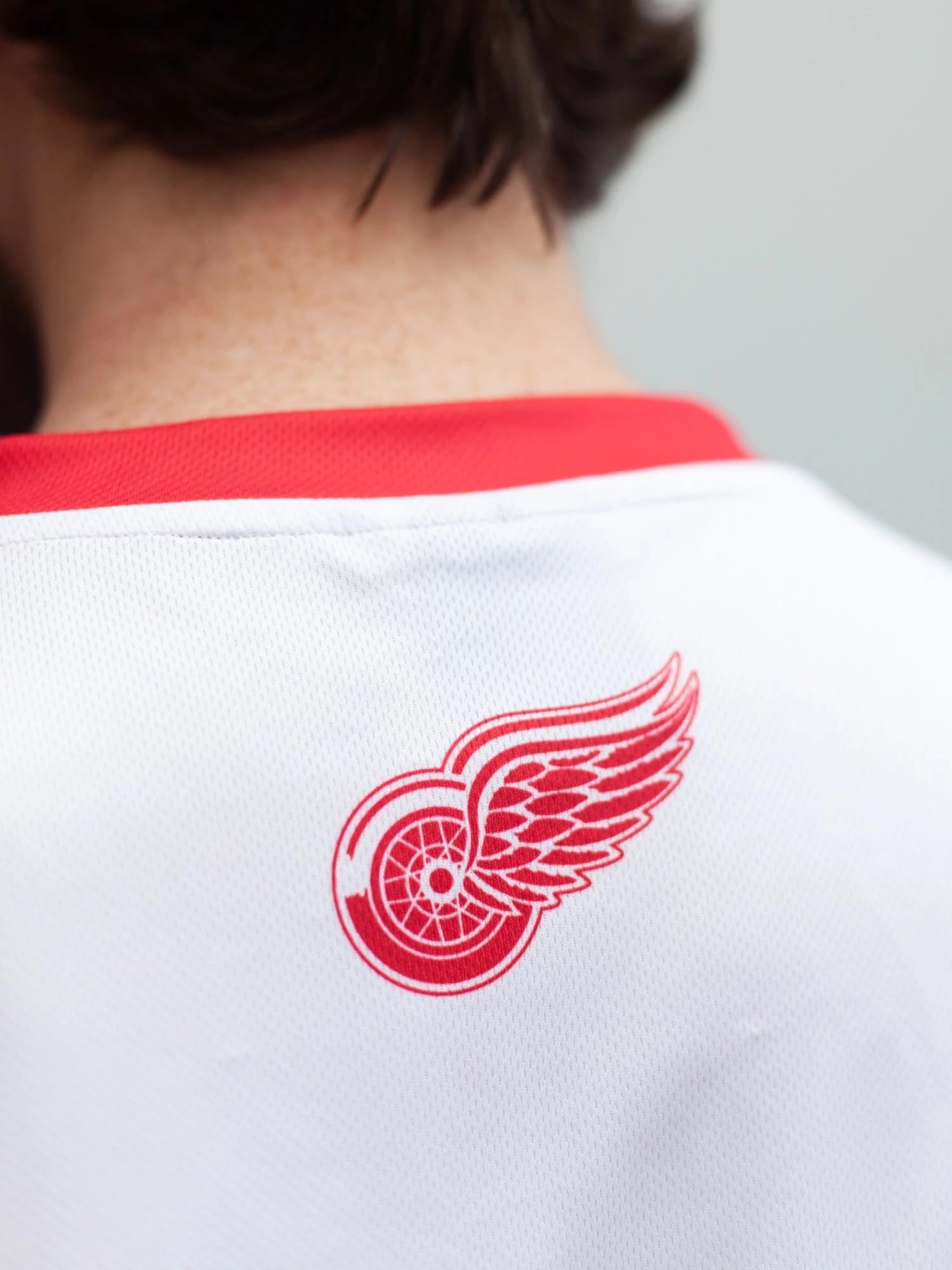 Detroit Red Wings Away Hockey Jersey - Official NHL Replica Tank Top for Men - Perfect for Games, Fan Events & Sports Outfits
