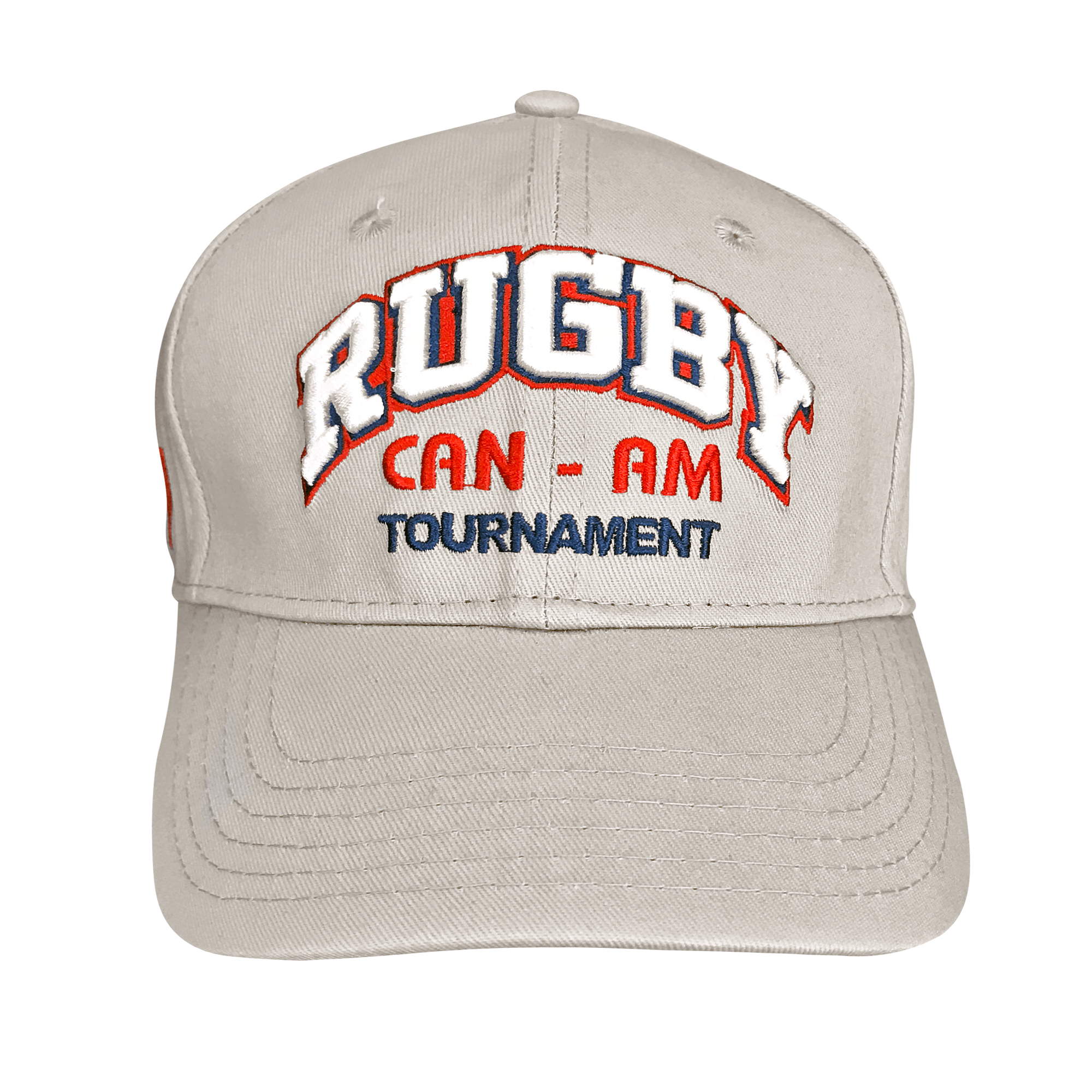 CAN AM Rugby Tournament Cap - Adjustable Snapback Hat for Men & Women - Perfect for Rugby Games, Sports Events, and Outdoor Activities