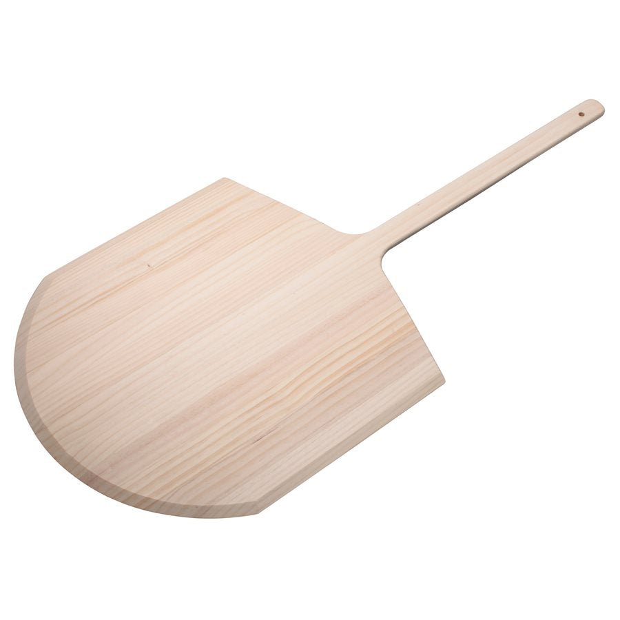 Winco 20 x 20 Inch Wooden Pizza Peel with 42 Inch Handle - Professional Pizza Oven Accessory for Baking, Serving & Home Kitchen Use