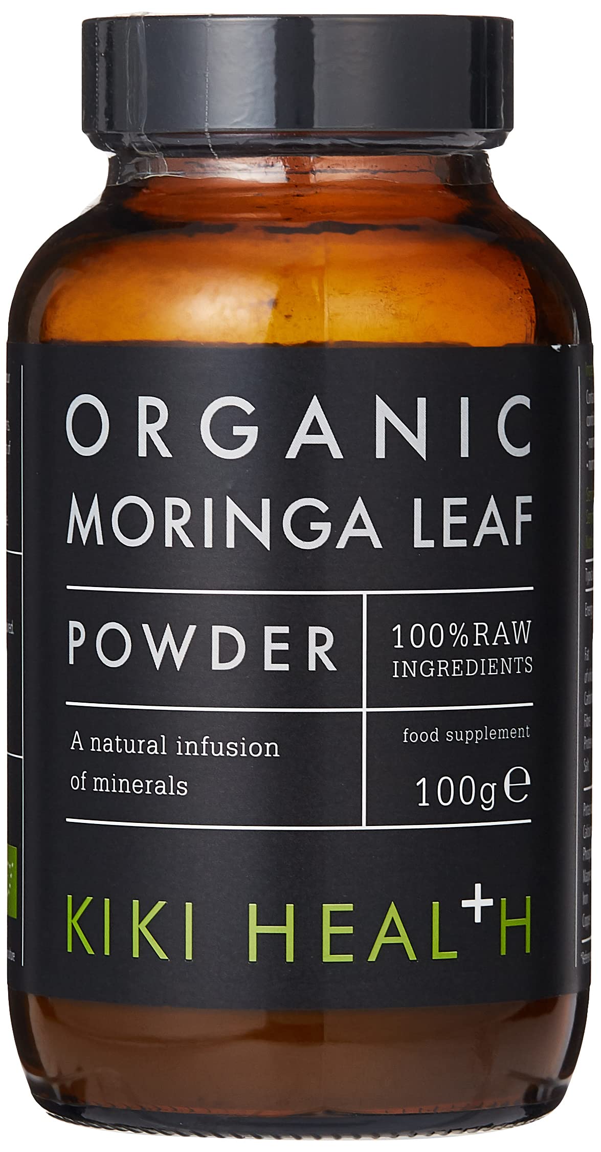 Organic Moringa Leaf Powder 100g | Premium Superfood Supplement for Smoothies, Tea & Healthy Recipes | USDA Certified Pure & Natural