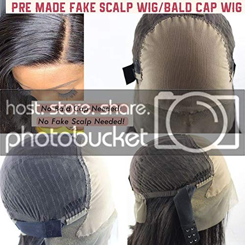 Premium Kinky Curly Human Hair Wigs for Black Women - 150% Density Glueless Peruvian Remy Hair with Fake Scalp & Natural Baby Hair | Natural Black Color 8