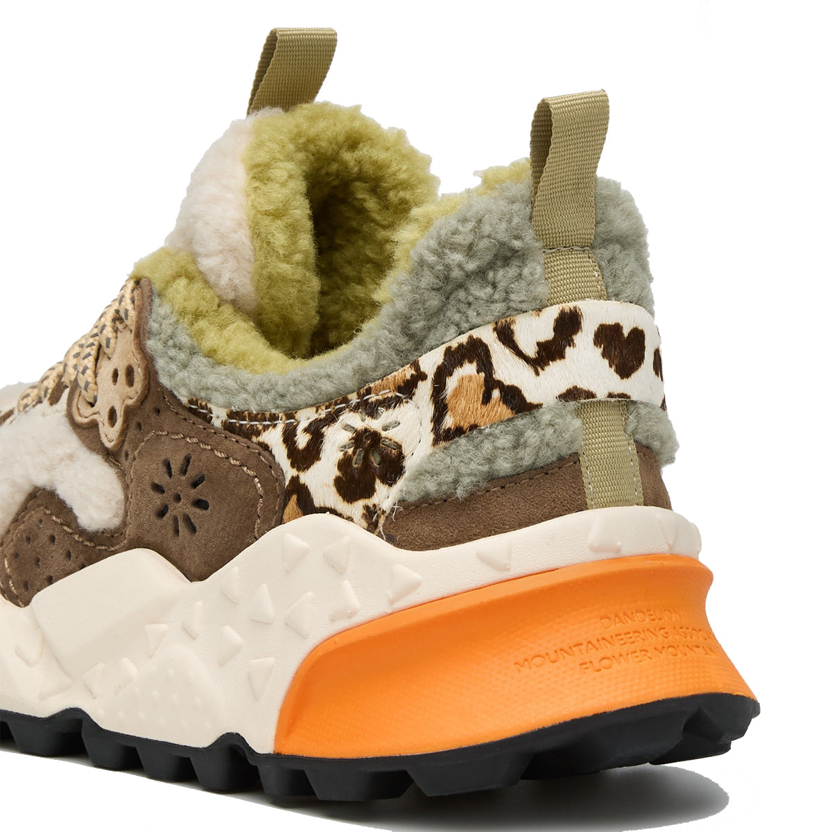 Flower Mountain Kotetsu Suede Shearling Sneakers - Women's Comfortable Winter Shoes with Soft Fur Lining | Perfect for Casual Outings, Travel & Cold Weather Fashion
