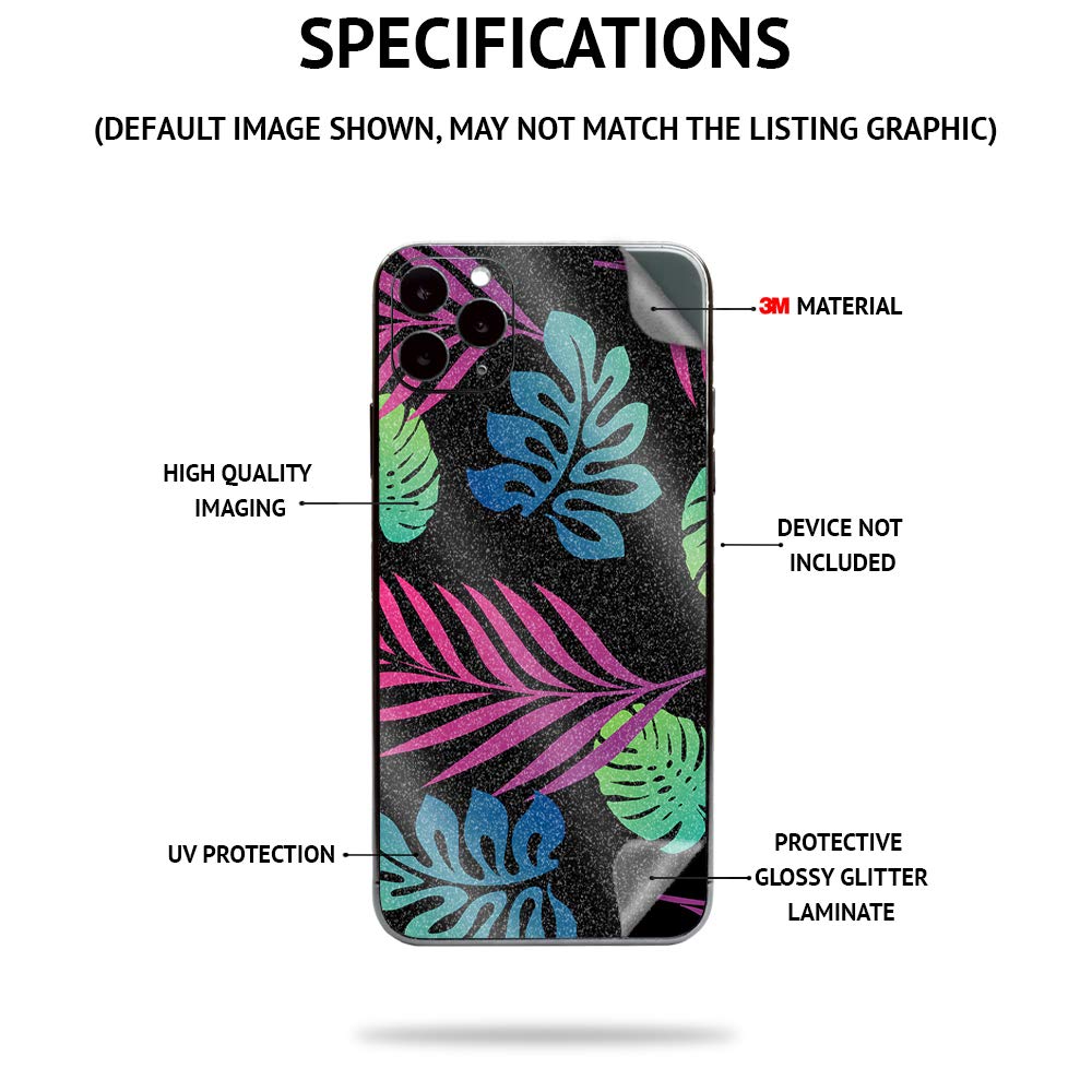 MightySkins Glossy Glitter Skin Cover for Care Touch Glucose Meter - Protective Durable High-Gloss Finish | Easy to Apply | Made in USA | Perfect for Diabetic Testing at Home & Travel