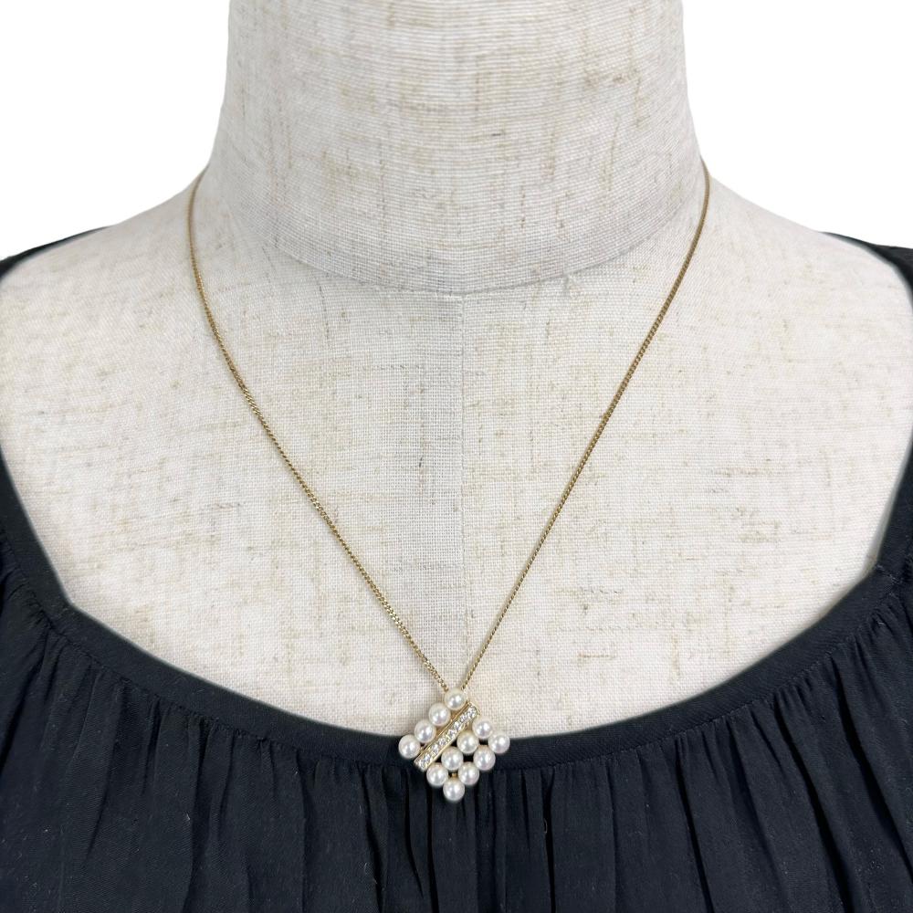 2-Way Akoya Pearl & Diamond Pendant Brooch in 14K/18K Gold - Elegant Jewelry for Weddings, Parties & Special Occasions