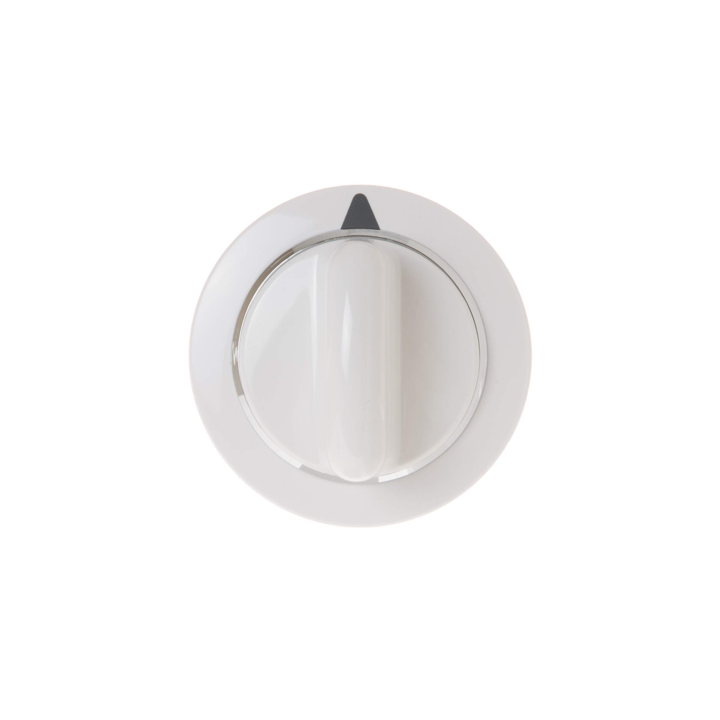 GE WE1M654 Genuine OEM White Timer Knob Replacement Part for GE Dryers - Perfect for Washer & Dryer Repair, Laundry Room Maintenance
