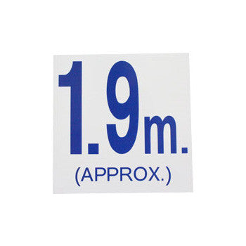 Pool Depth Marker - Waterproof & Durable Depth Indicator for Swimming Pools - Perfect for Safety & Training in Backyard, Community, and Commercial Pools