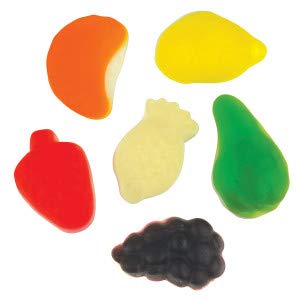 Fundy Gummy Fruit Cocktail Bag 500g - Delicious Mixed Fruit Flavored Chewy Candy Snacks for Kids & Adults - Perfect for Parties, Movie Nights & On-the-Go Treats