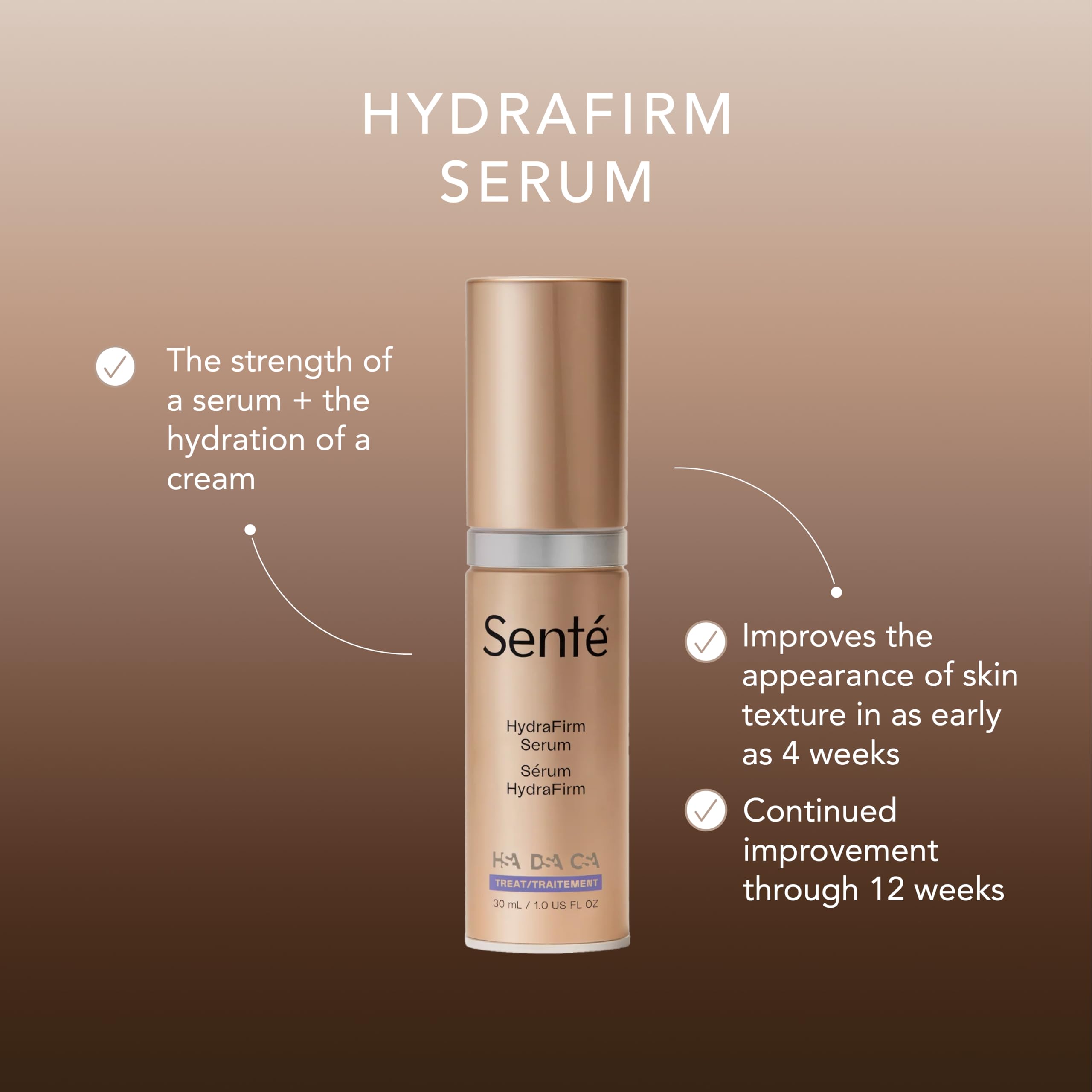 Bio Complete Serum & HydraFirm Serum Set - Gentle Vitamin A Serum for Smoother Skin, Skin Firming Serum for Even Tone & Radiant Glow | Anti-Aging Skincare Routine for Day & Night Use