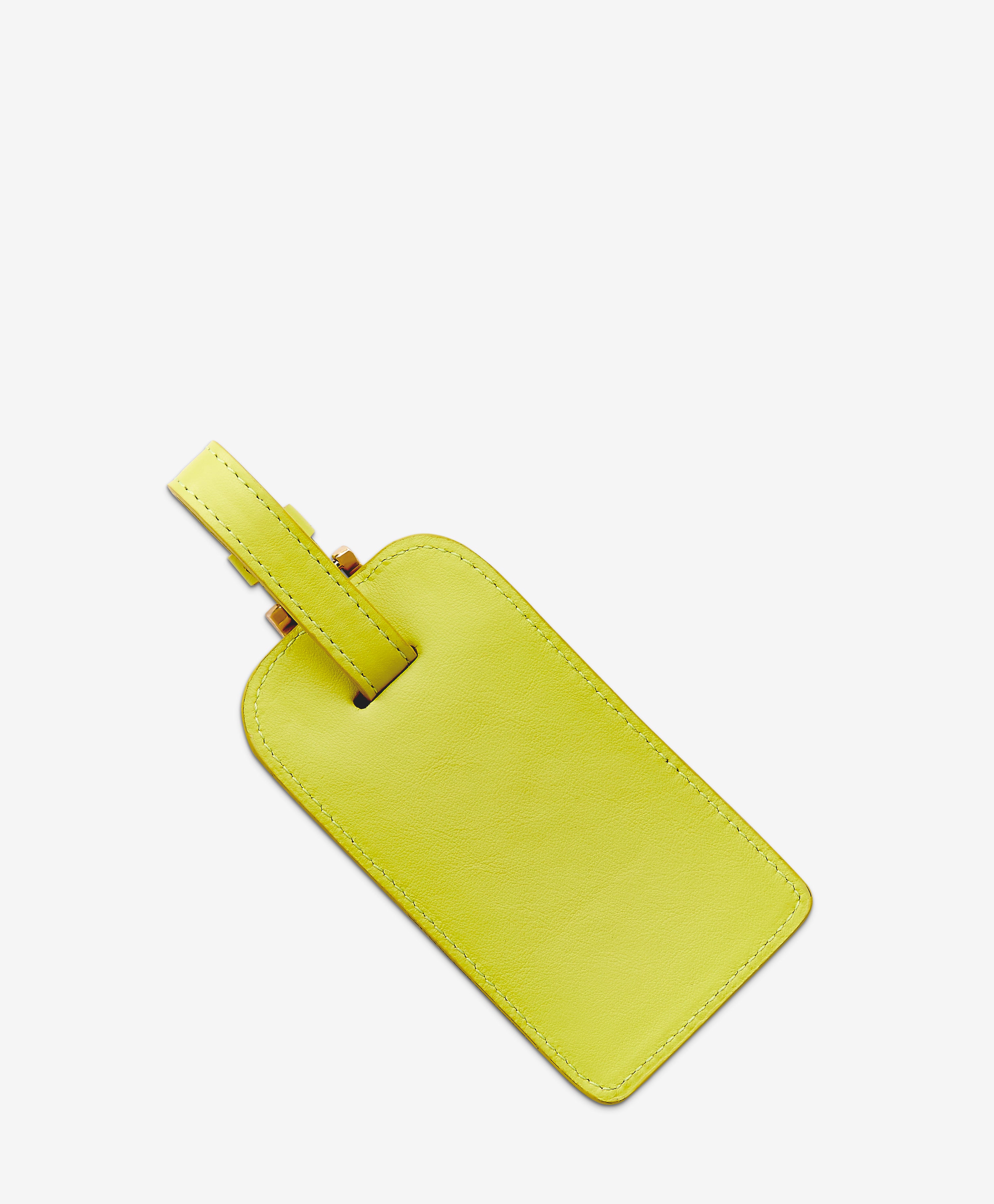 Premium Italian Calfskin Leather Luggage Tag - Durable & Stylish Travel Accessory for Suitcases, Backpacks & Carry-Ons