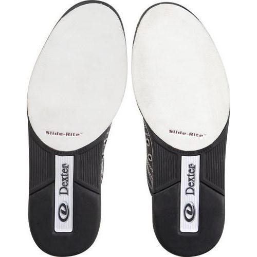 Dexter Men's Kory II Bowling Shoes - Black/White - Comfortable & Durable for Professional & Casual Bowling Leagues