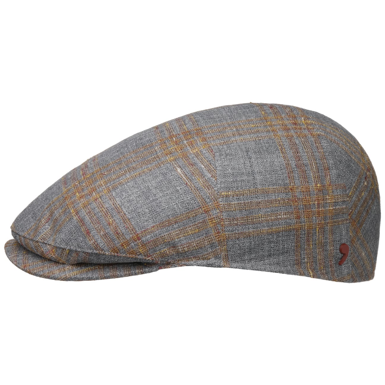 Milavo Flat Cap by Alfonso D'Este - Classic Men's Wool Fedora Hat for Casual & Formal Wear - Perfect for Outdoor Events, Weddings, and Daily Fashion