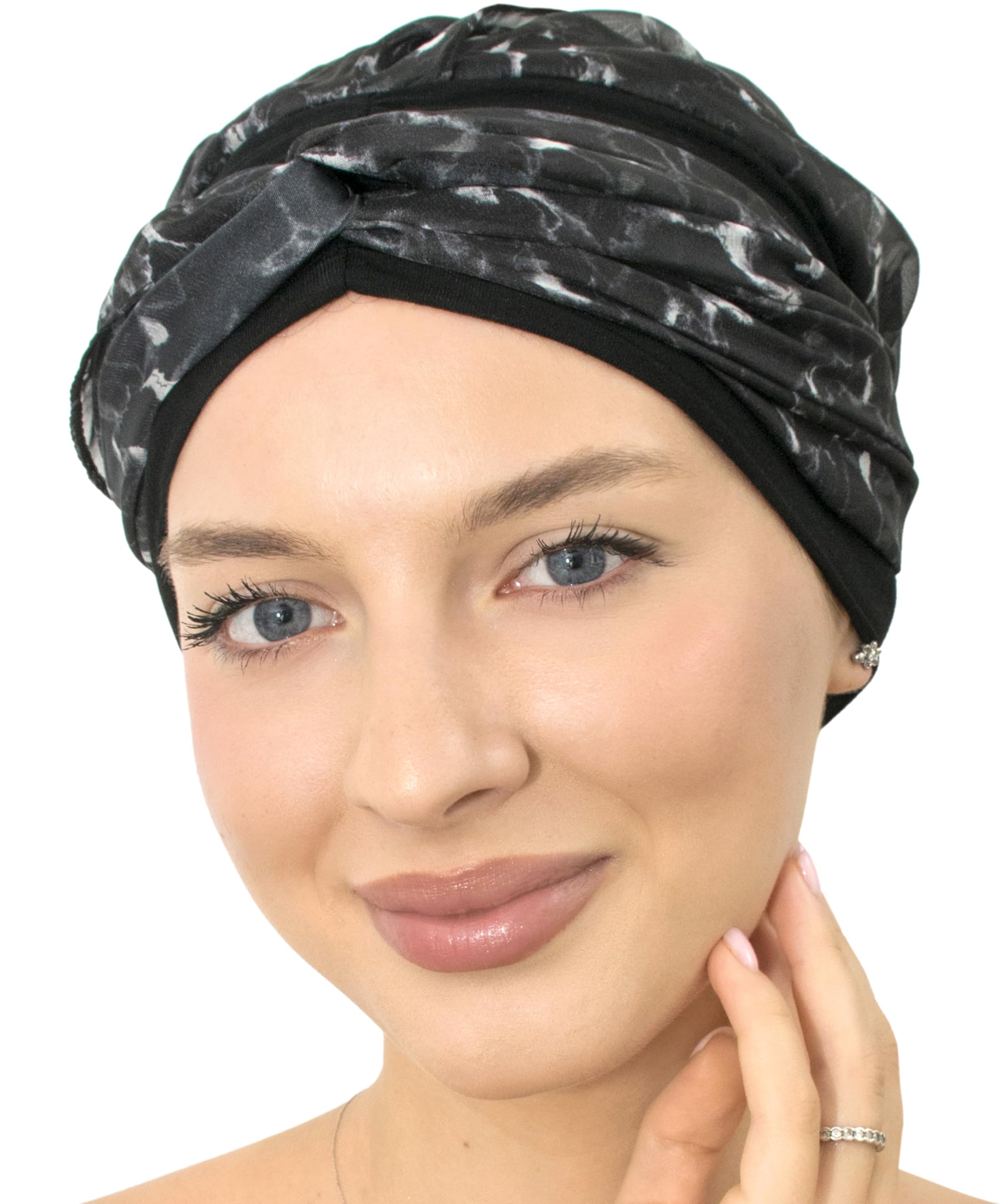 CAPLORD Women's Head Scarf - Soft Chemo Headwear for Cancer Patients, Hair Loss Turban Wrap & Skull Cap - Perfect for Daily Wear, Hospital Visits and Comfortable Head Coverage