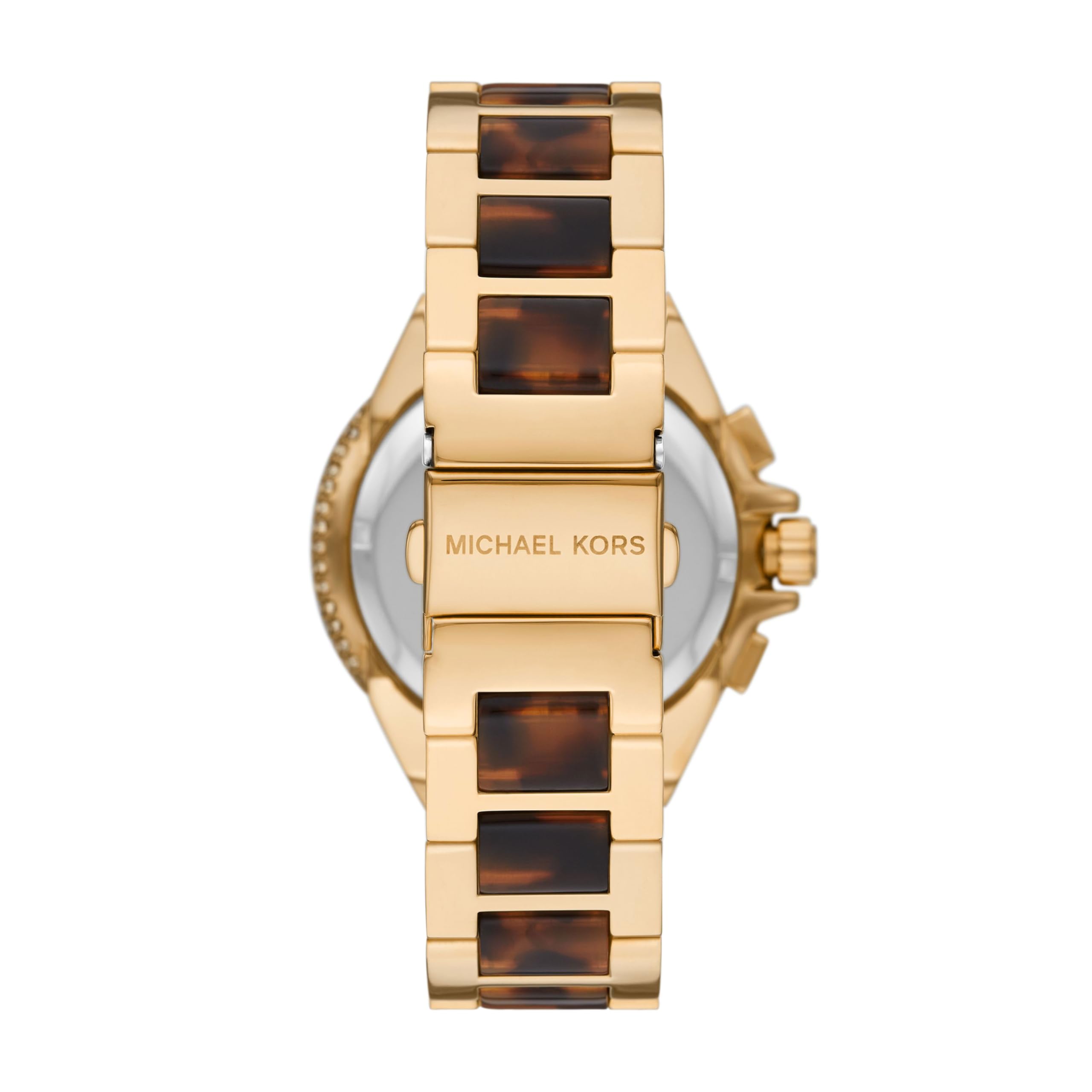 Michael Kors Camille Women's Multifunction Stainless Steel Watch - 33mm Case, Silver-Tone Bracelet | Perfect for Office, Casual Wear & Gift Giving