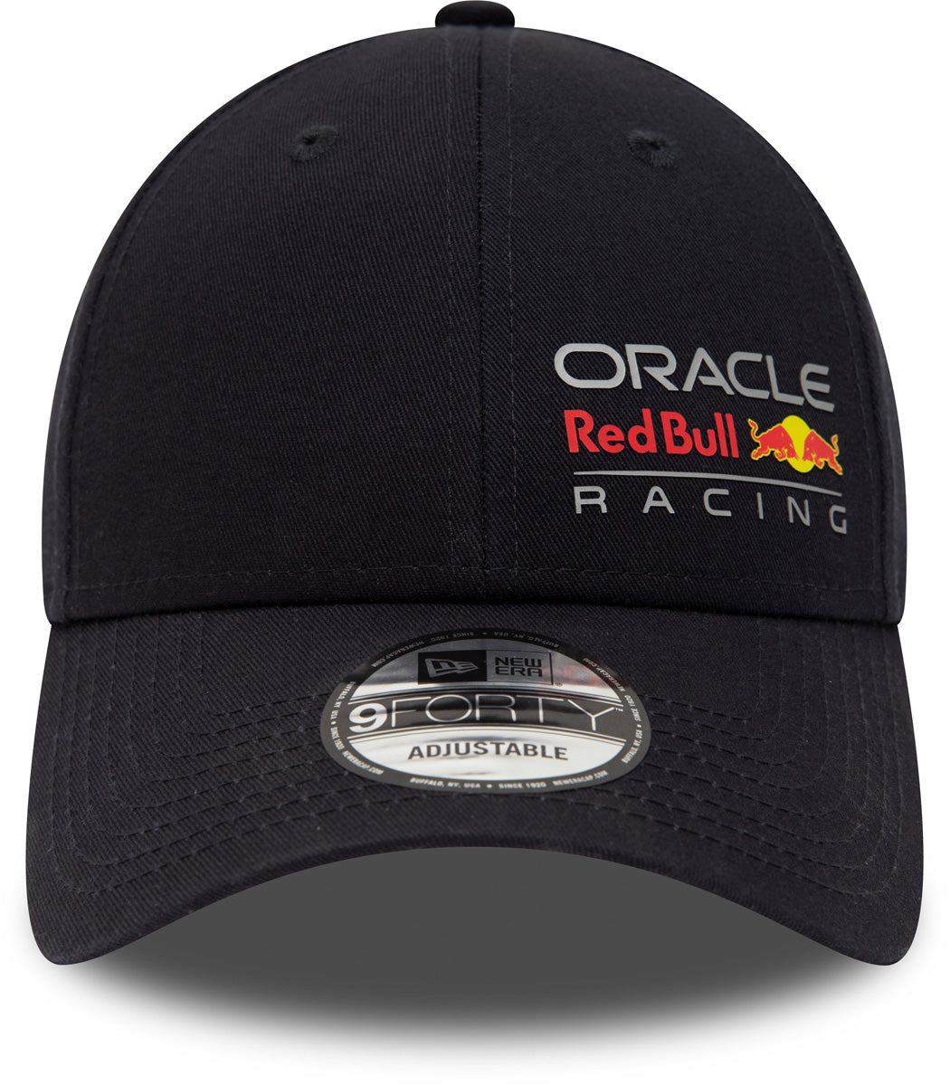 Red Bull Racing F1 New Era 9Forty Adjustable Baseball Cap - Official Team Logo, Navy Blue Snapback Hat for Men & Women - Perfect for Motorsport Fans, Casual Wear & Outdoor Activities