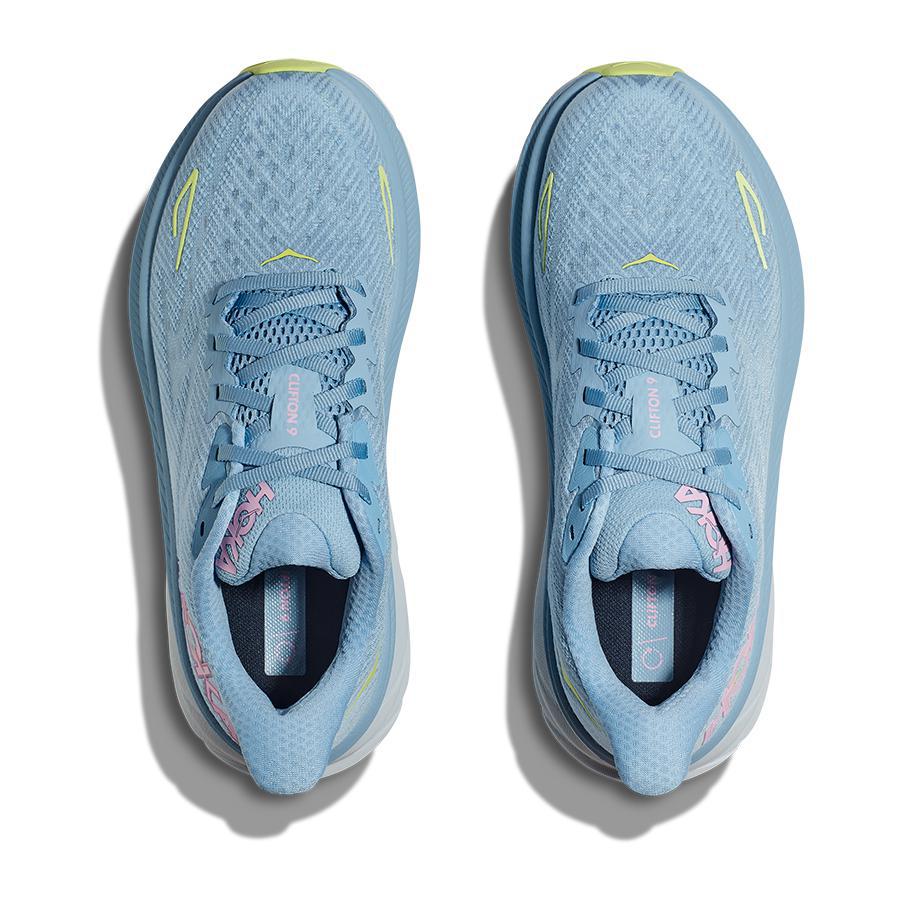 HOKA Women's Clifton 9 Running Shoes - Lightweight Cushioned Sneakers for Road Running, Jogging & Gym Workouts