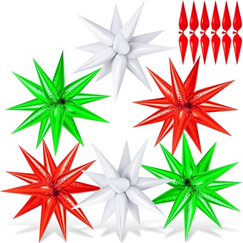 Red, Green, White, 26 Inch
