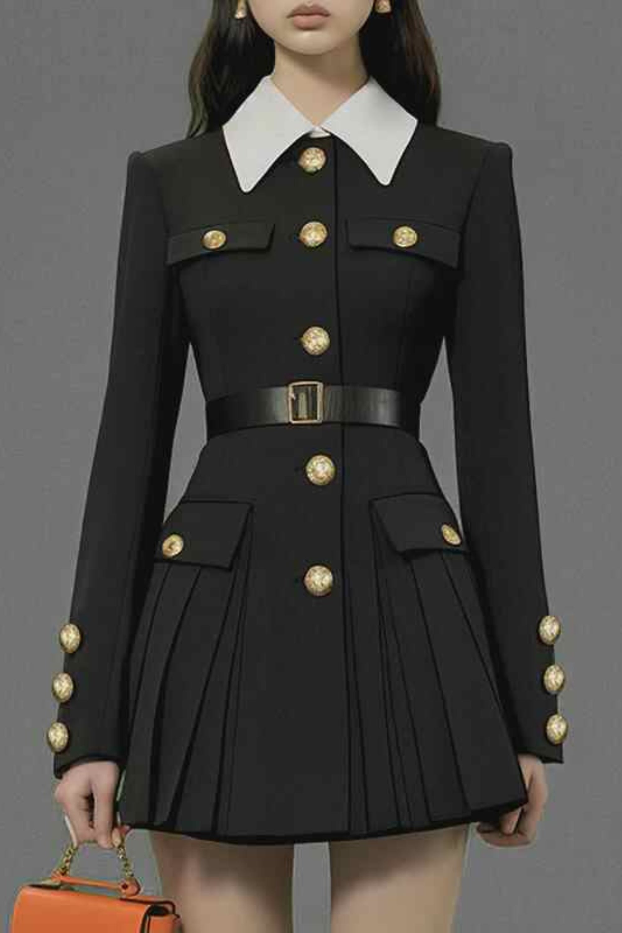 Amelia Black Blazer Dress for Women - Elegant Office Wear & Evening Outfits | Perfect for Business Meetings, Parties & Formal Events