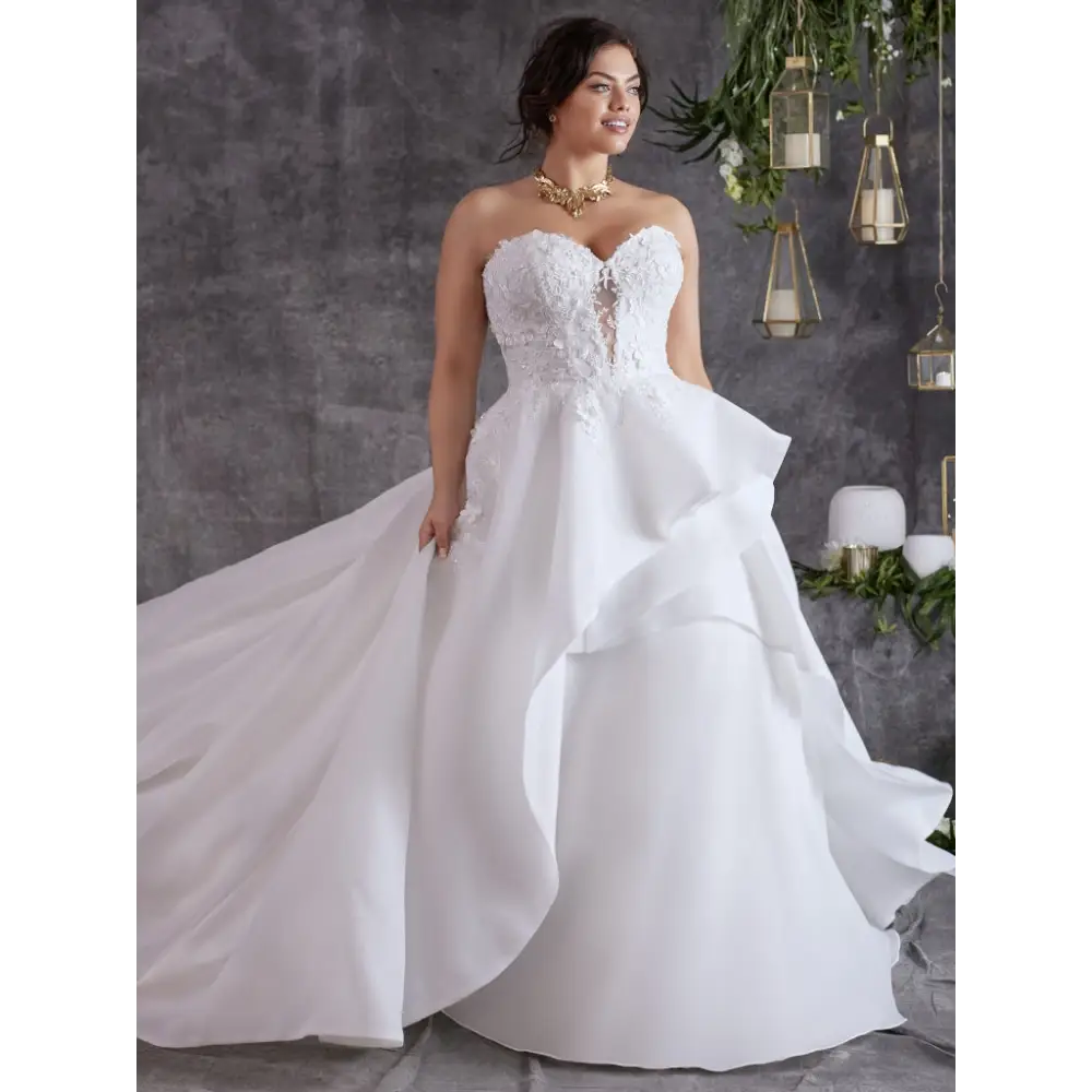 Knox by Sottero and Midgley - Elegant Wedding Dress for Brides | Perfect for Church Ceremonies, Garden Weddings & Formal Receptions