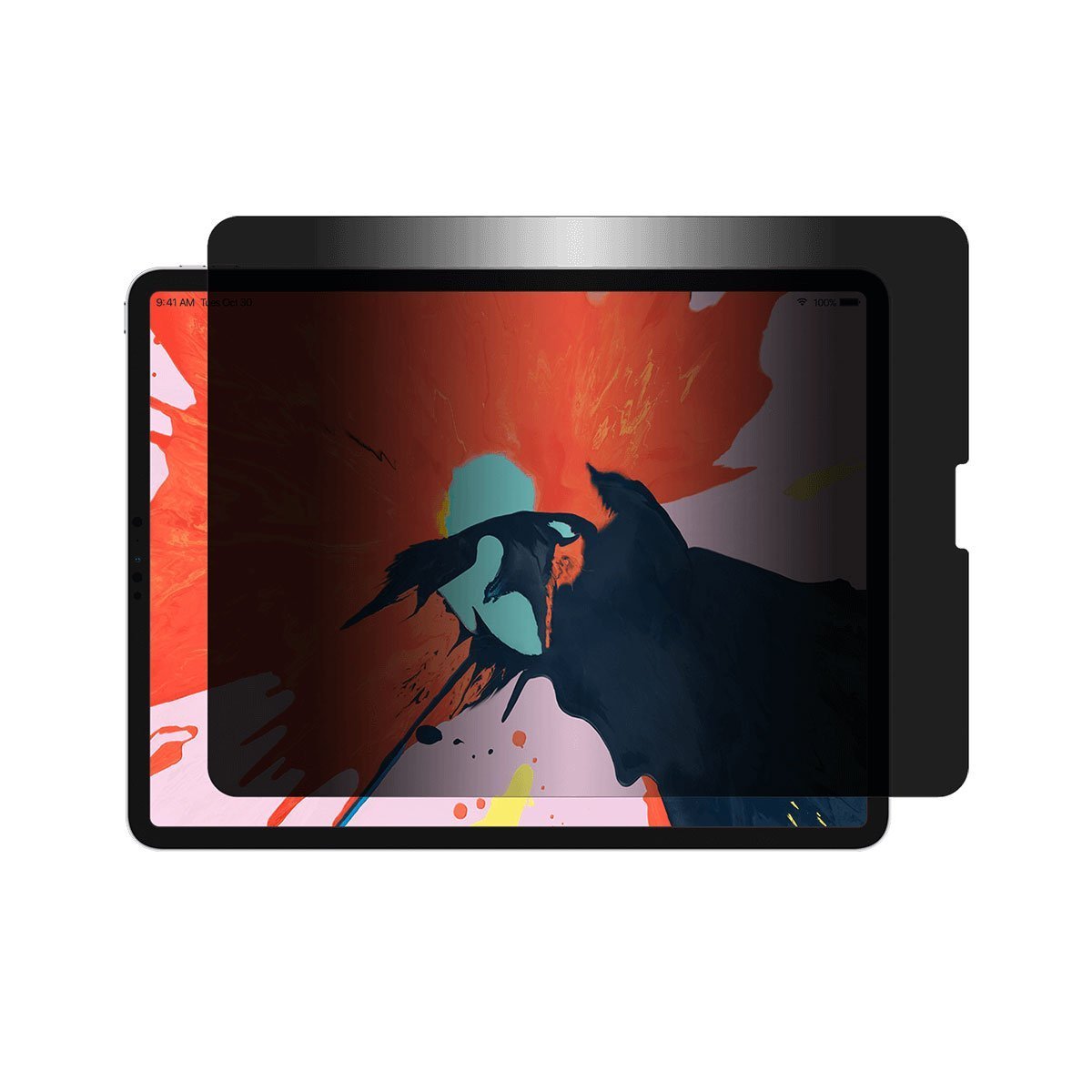4Vu™ Privacy Screen Protector for iPad Pro 12.9 Inch (6th/5th/4th/3rd Gen) - Anti-Spy Tempered Glass - Perfect for Office, Travel & Public Use