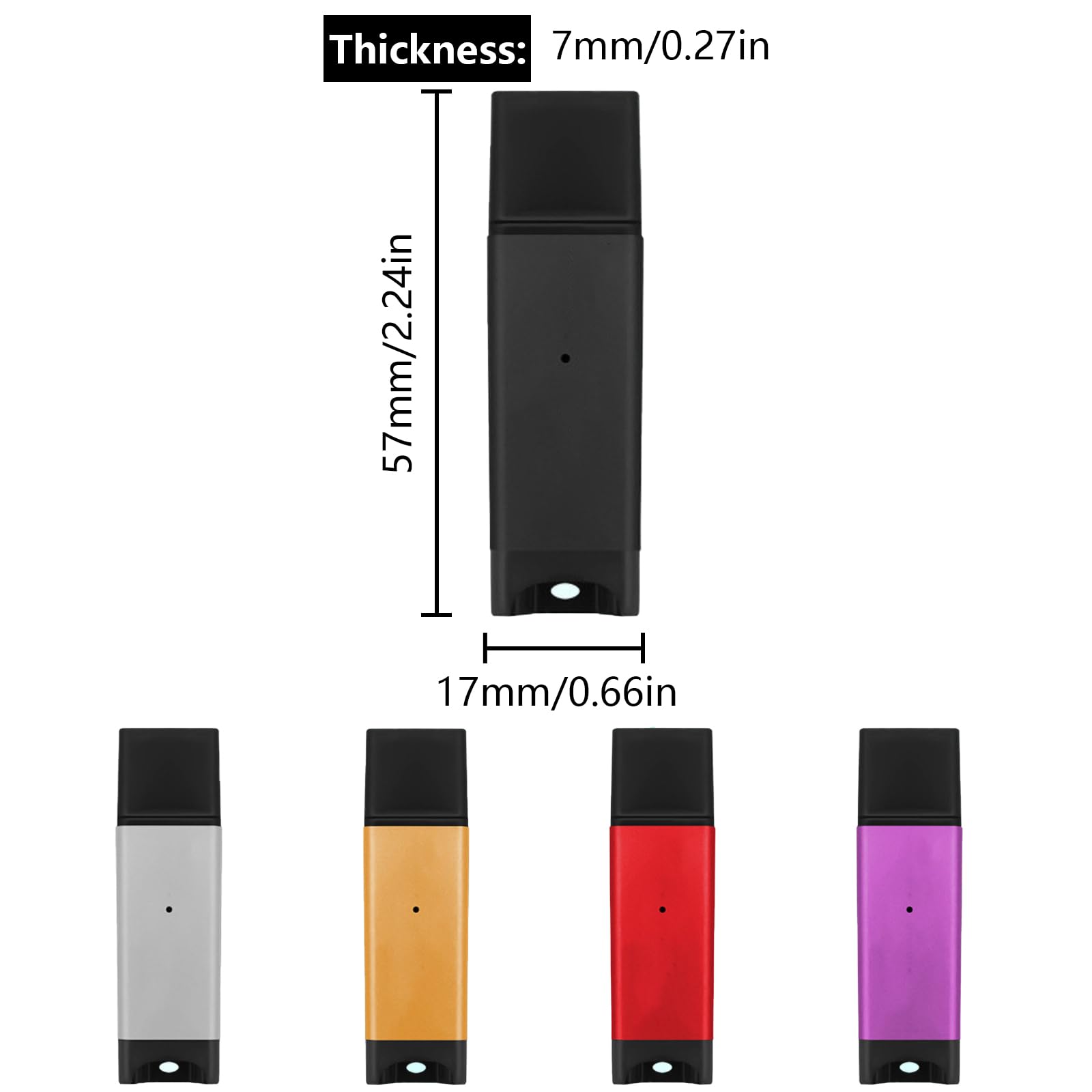 ZYHARUKO USB 3.0高速多功能读卡器 笔记本电脑手机相机SD/TF卡适配器 便携式数据传输工具 适用于摄影、办公、学习场景
