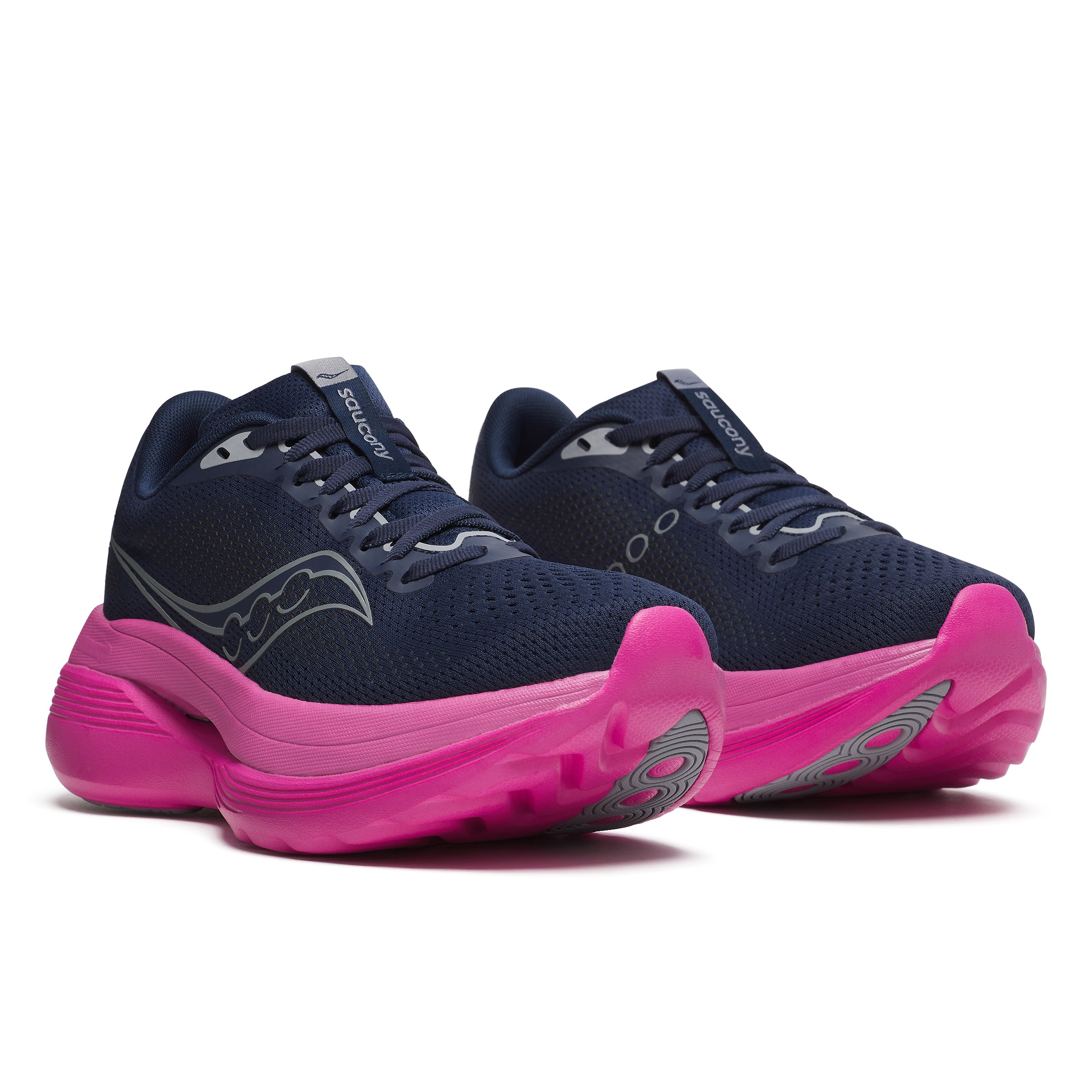 Women's Running Shoes - Endorphin Trainer Sneakers for Women in Navy/Fuschia | Lightweight & Cushioned for Training, Gym Workouts & Daily Wear