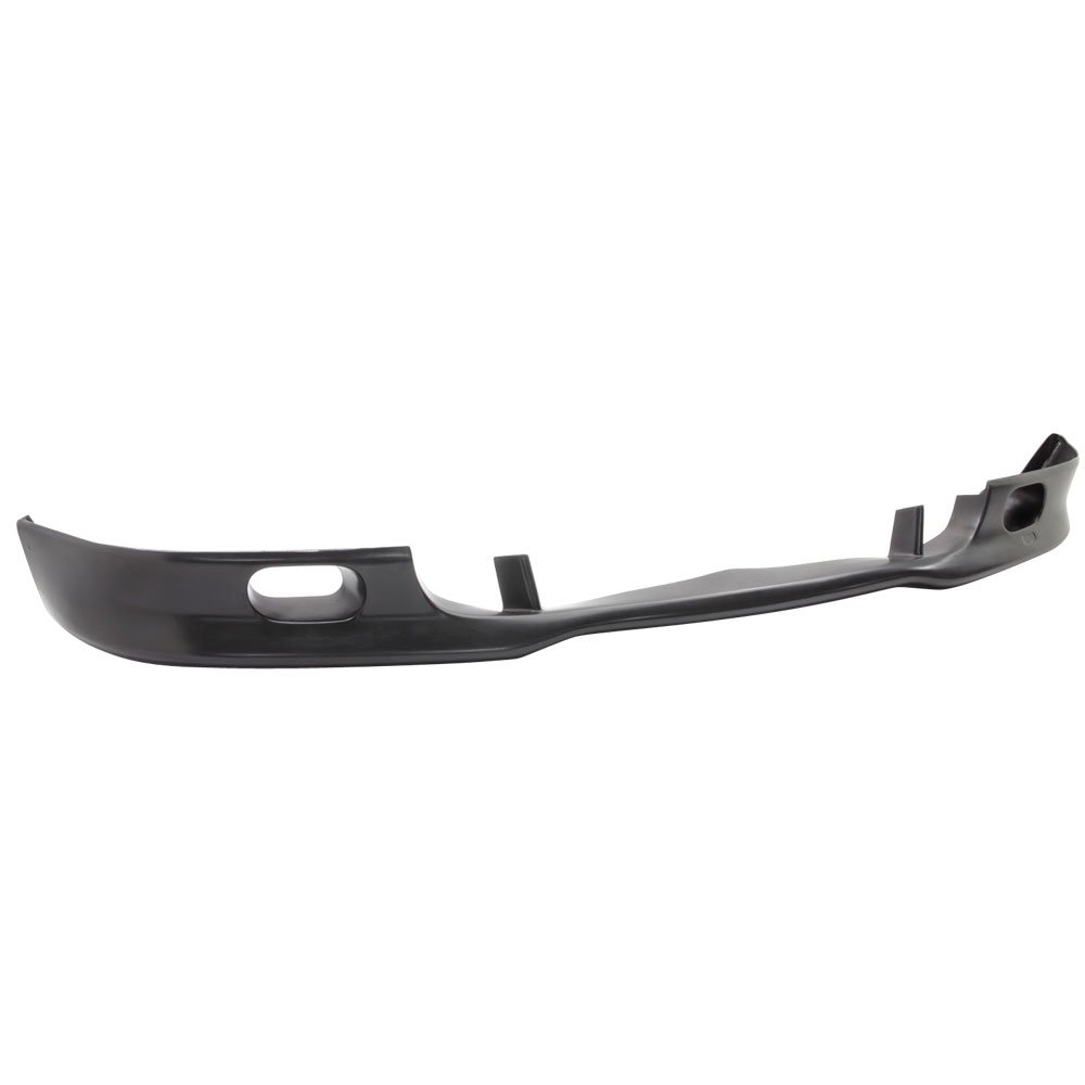 IKON MOTORSPORTS Euro Style PU Black Front Bumper Lip Spoiler Splitter for 1999-2001 BMW 3-Series Sedan | Aggressive Styling & Enhanced Aerodynamics | Perfect for Car Enthusiasts & Performance Upgrades