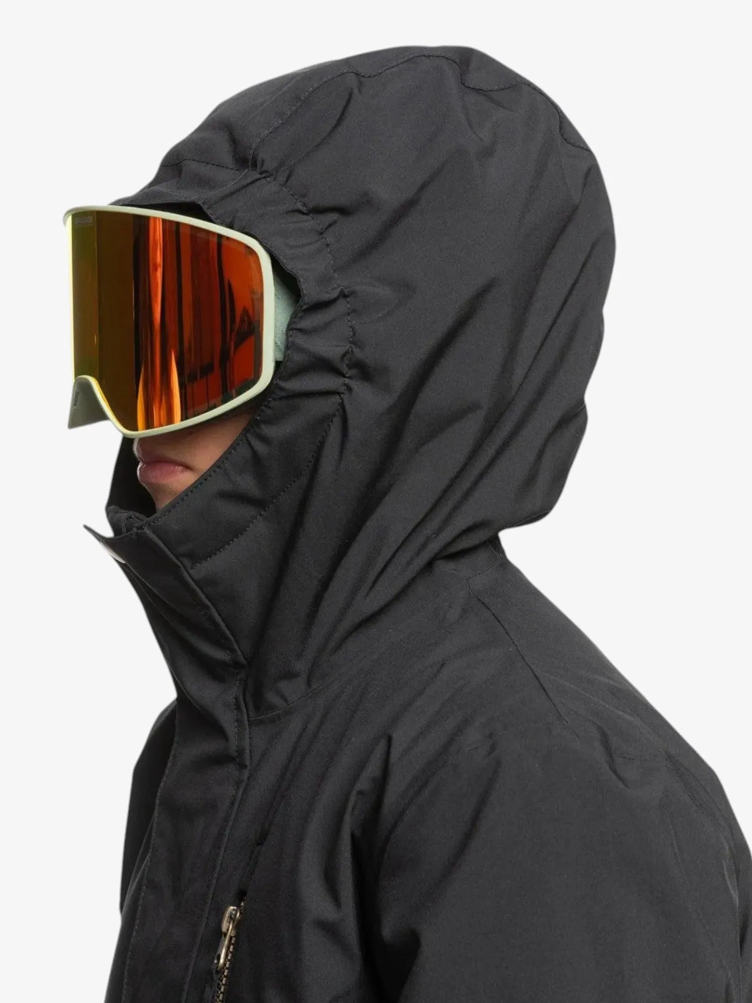 Quiksilver Snow Mission Solid Black Kids Snow Jacket - Warm & Waterproof Winter Coat for Boys & Girls - Perfect for Skiing, Snowboarding & Outdoor Adventures