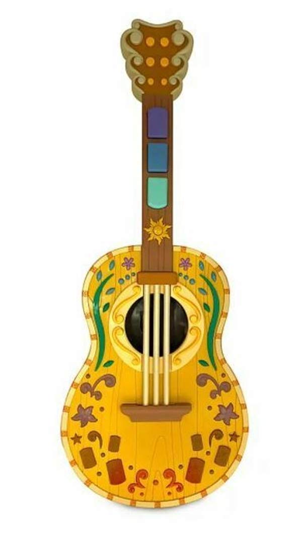 Rapunzel LED Guitar with Light-Up Strings - Inspired by Disney's Tangled - Perfect for Kids' Bedroom Decor & Musical Playtime