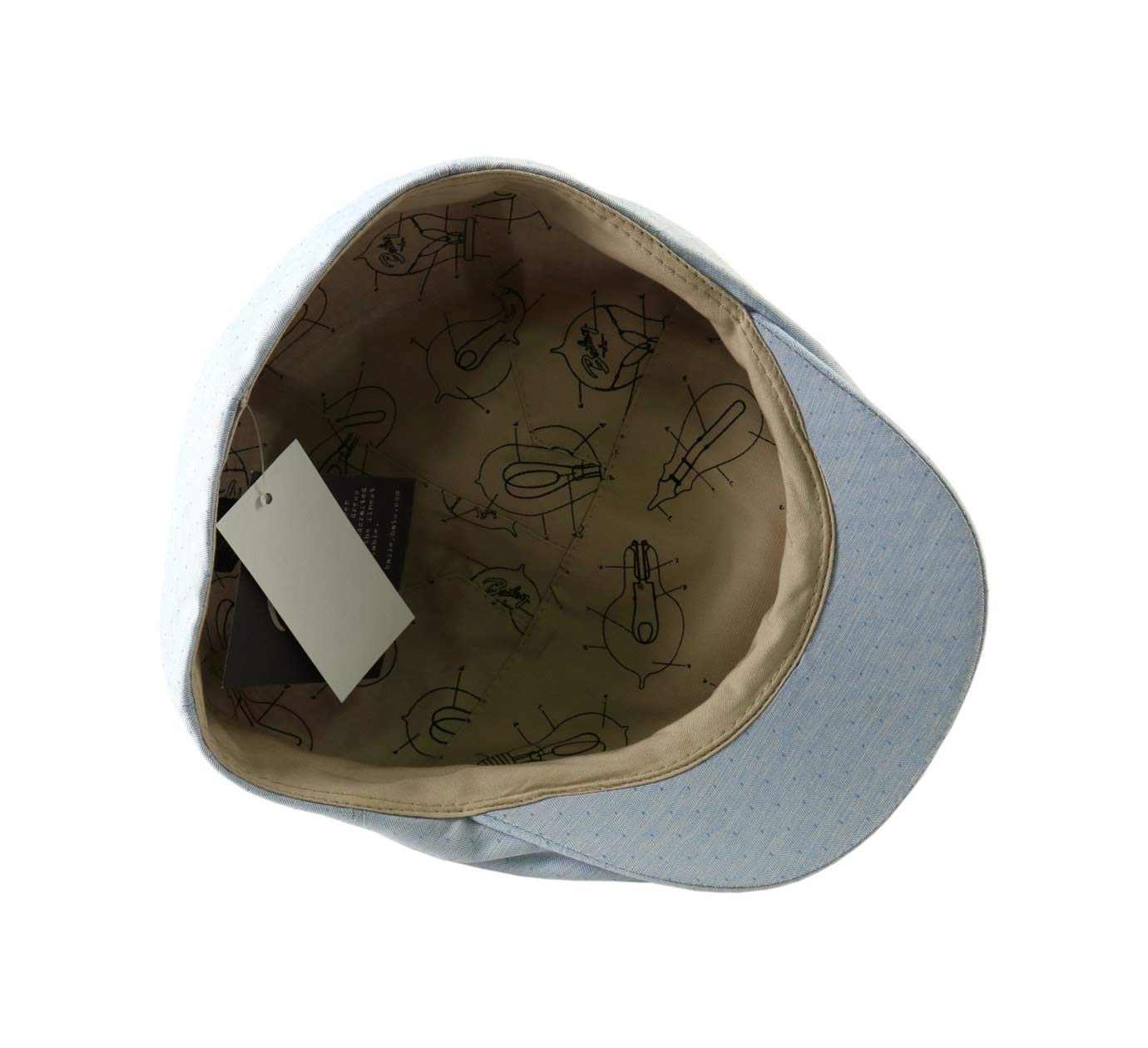 Bailey of Hollywood Men's Golf Visor - UV Protection & Breathable Sun Hat for Outdoor Sports, Running, and Beach Activities