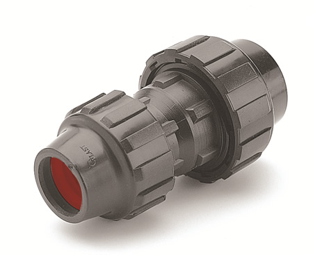 FloPlast IPS Reducing Coupling for SDR IPS HDPE Pipes - High-Quality Plumbing Fitting for Water Supply & Irrigation Systems