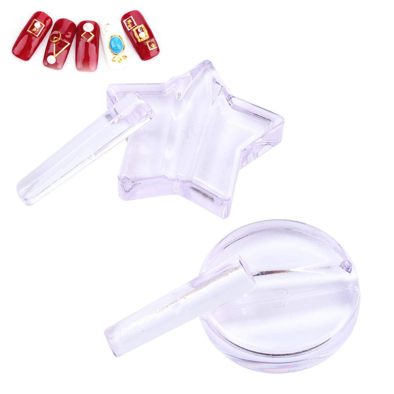 Eco-Friendly Non-Toxic Nail Embossed Mold - Professional Nail Art Tool for Salon & Home Use - Perfect for DIY Manicures, Nail Designs & Creative Nail Art Projects