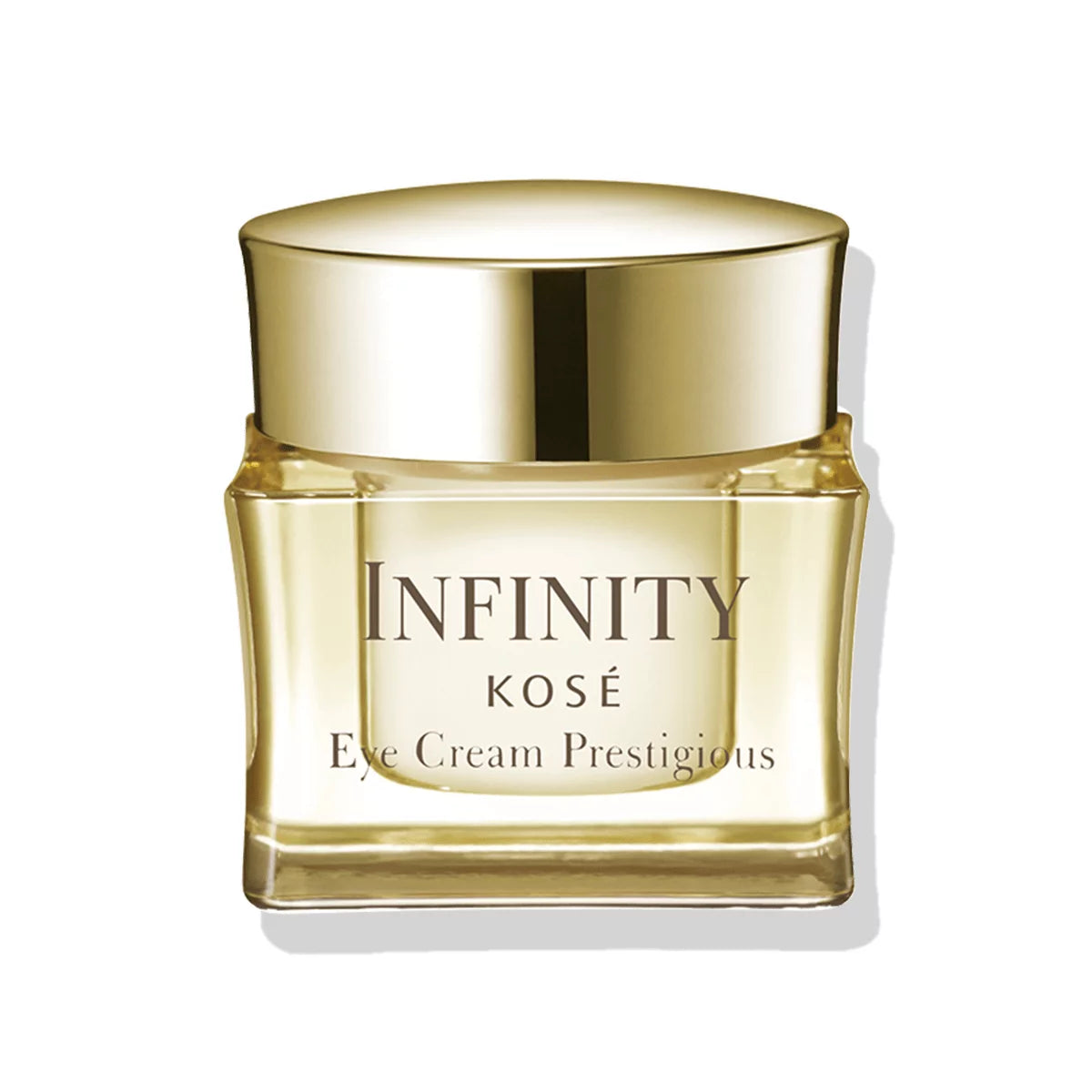 Kosé Infinity Prestigious Intensive Anti-Aging Eye Cream 20g - Reduce Wrinkles & Dark Circles - Perfect for Night Routine & Travel Skincare