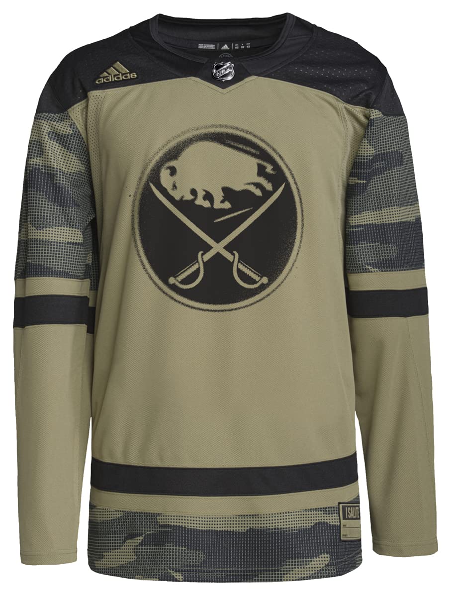 Buffalo Sabres Primegreen Men's Camo Hockey Jersey - Authentic NHL Veterans Day Edition - Perfect for Game Day, Fan Events & Sports Collectibles