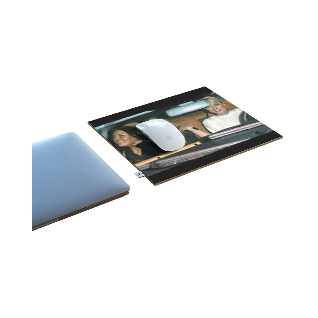 Lindsay Britney Paris Celebrity Themed Computer Mouse Pad - Non-Slip Gaming & Office Desk Mat for Laptops, PCs & Workstations
