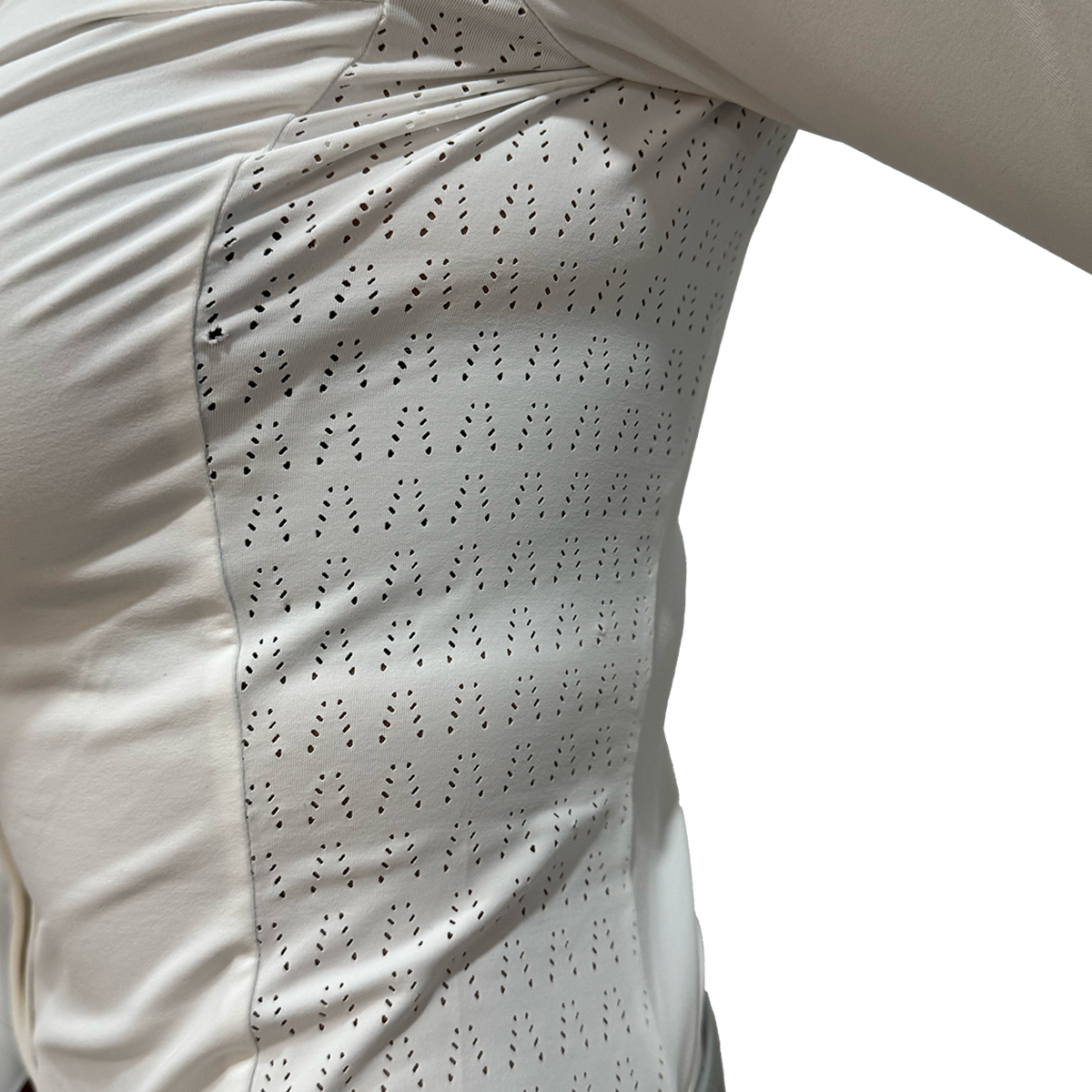 Equiline Women's Embra Long Sleeve Competition Polo Shirt - Breathable Equestrian Riding Shirt for Horseback Riding & Show Jumping