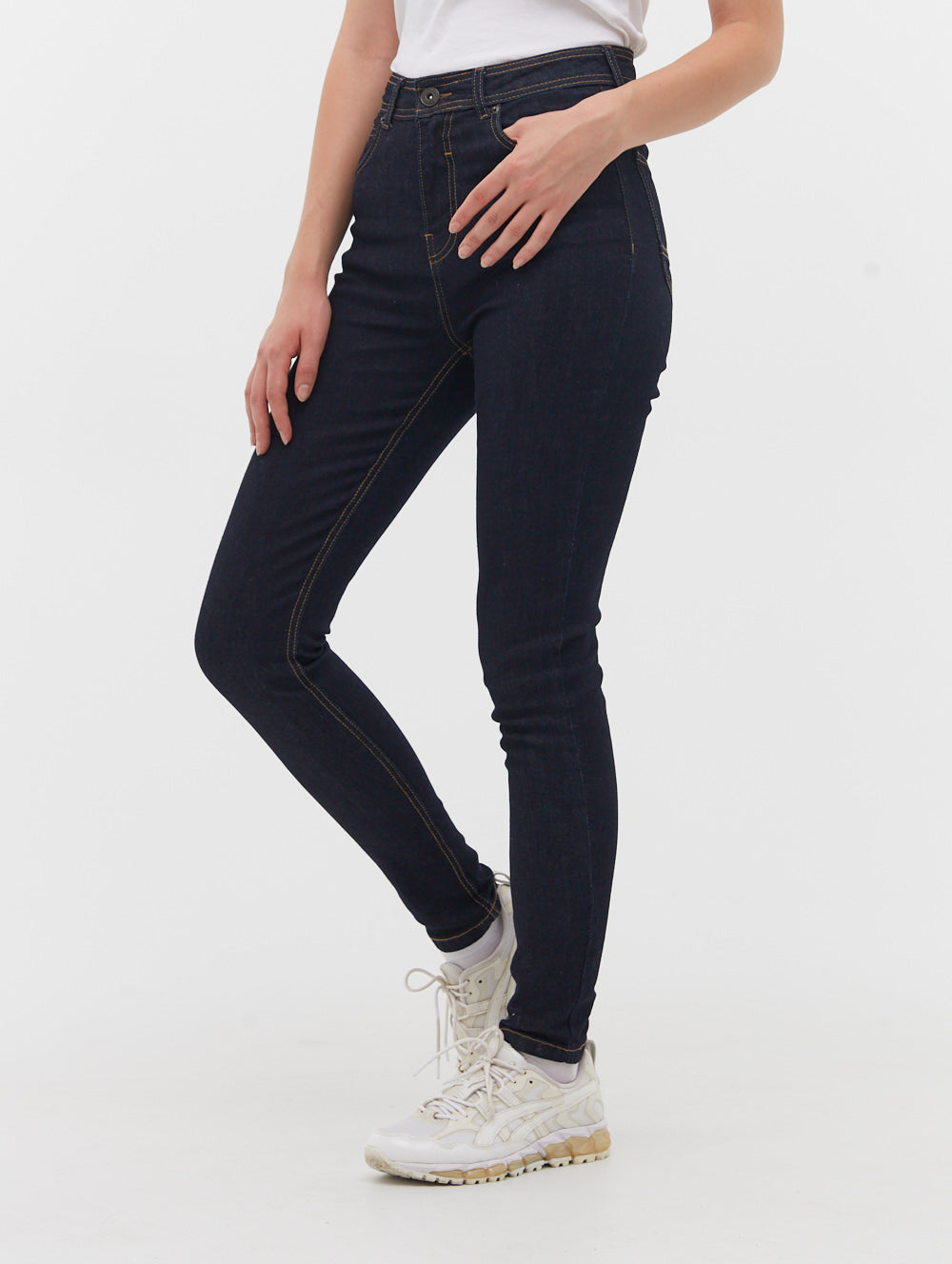 Faye High Rise Skinny Jeans for Women - Stretchy Slim Fit Denim Pants | Perfect for Casual Wear, Office & Night Out