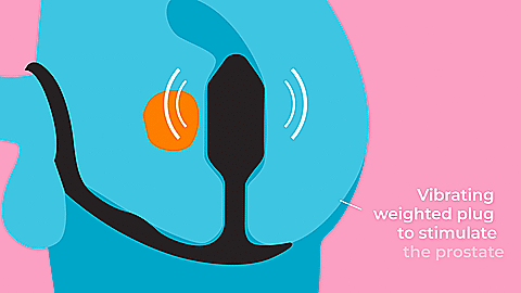B Vibe Vibrating Snug and Tug - Premium Pleasure Toy for Couples & Solo Play - Perfect for Sensual Massage & Intimate Moments