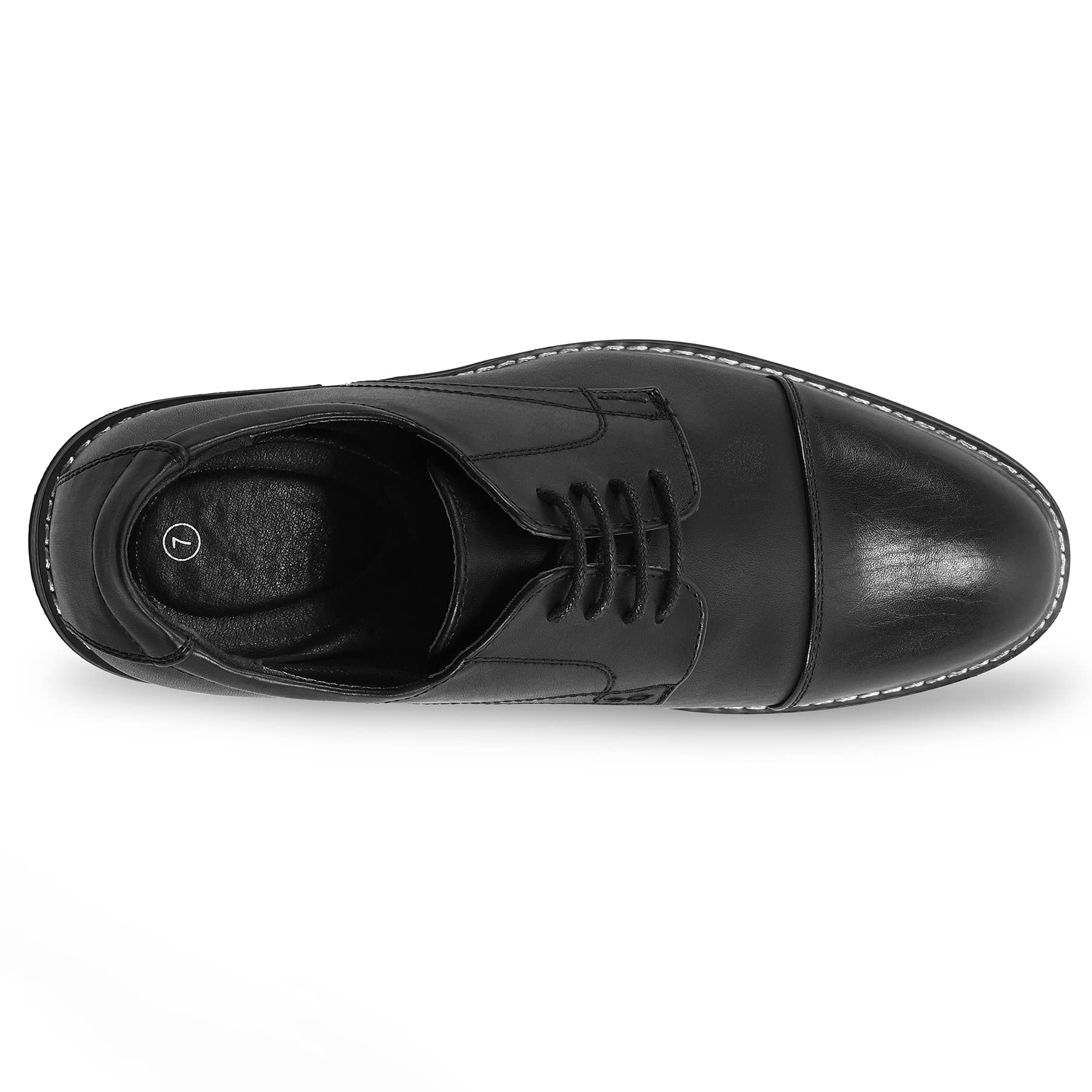 Men's Formal Dress Shoes | Classic Business Oxford Wingtip Lace-Up Shoes for Office, Wedding & Special Occasions