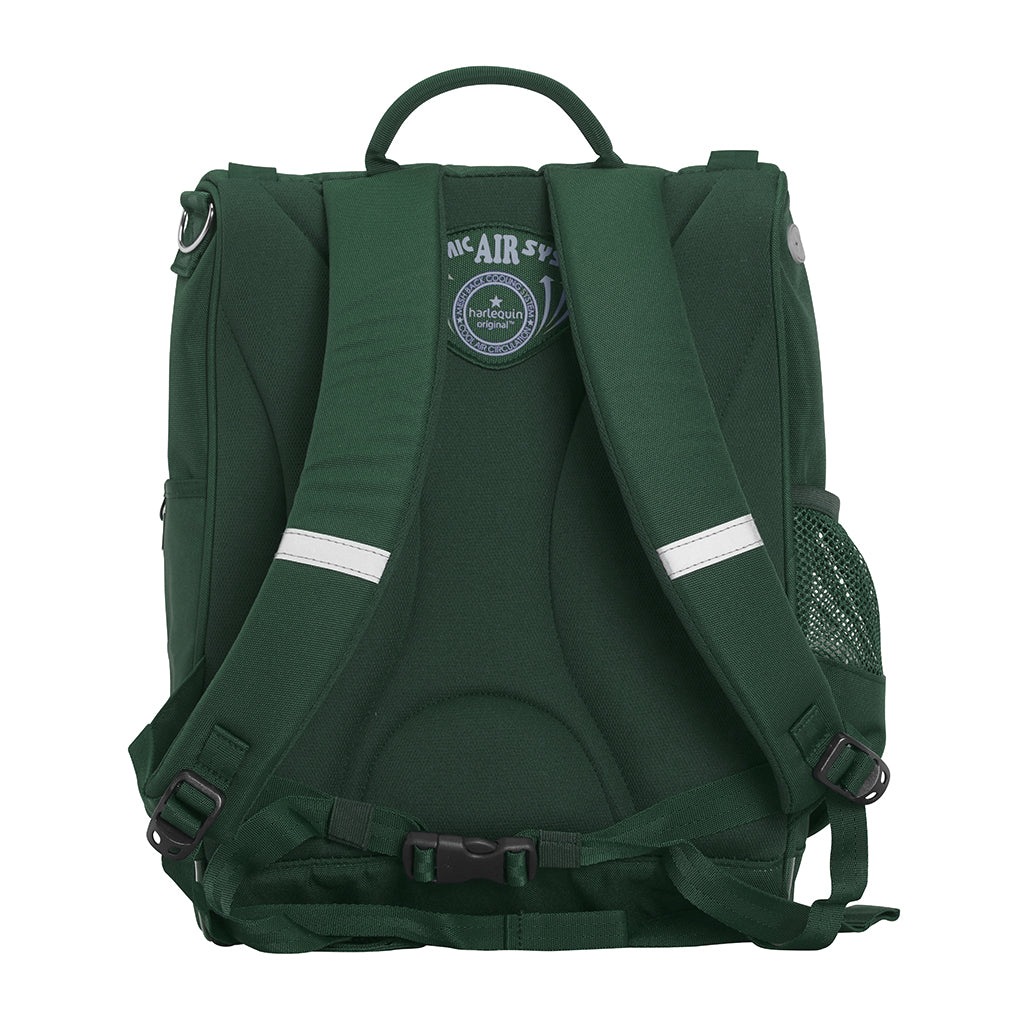 Fern Bay Public School Mighty Tuff 24L Backpack for Kids - Durable Green School Bag for Elementary Students - Perfect for School, Travel & Outdoor Activities