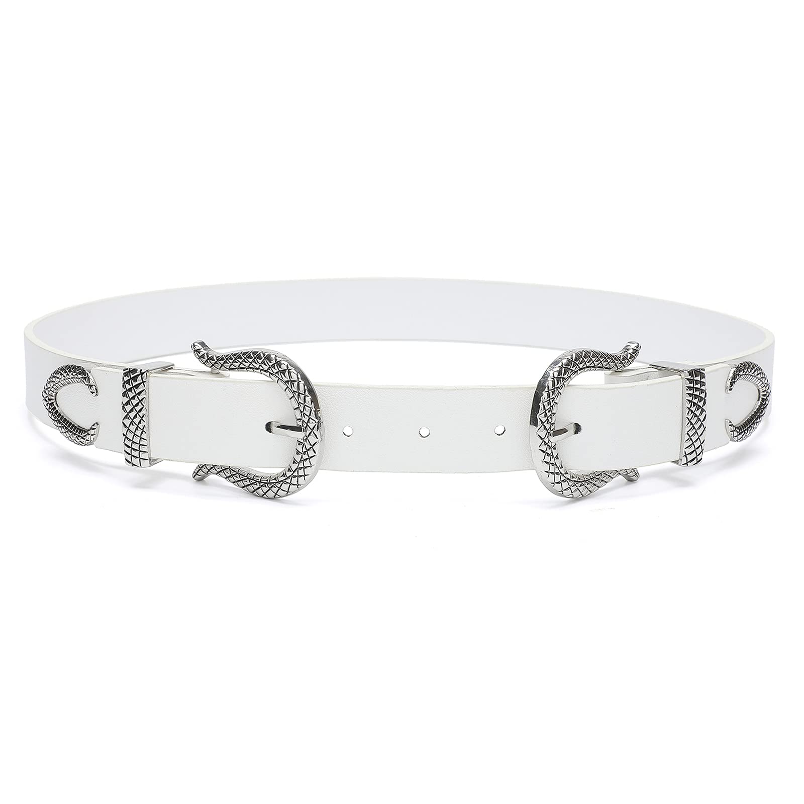 Vintage Western Style Women's Belt - Tanpie Black Leather Waist Belt for Jeans, Pants & Dresses | Perfect for Casual Outfits, Western Fashion & Boho Looks