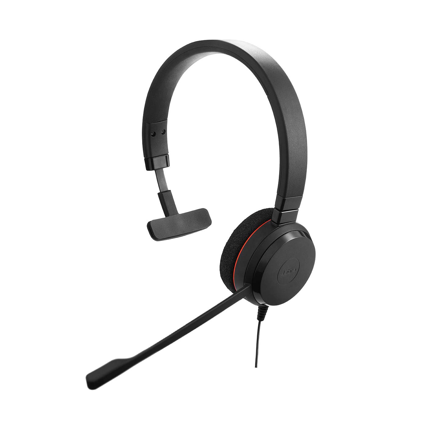 Jabra Evolve 20 SE UC Mono Headset - Noise Cancelling USB Headphones for VoIP Calls, Skype, Zoom & Microsoft Teams (Black) | Perfect for Home Office & Remote Work