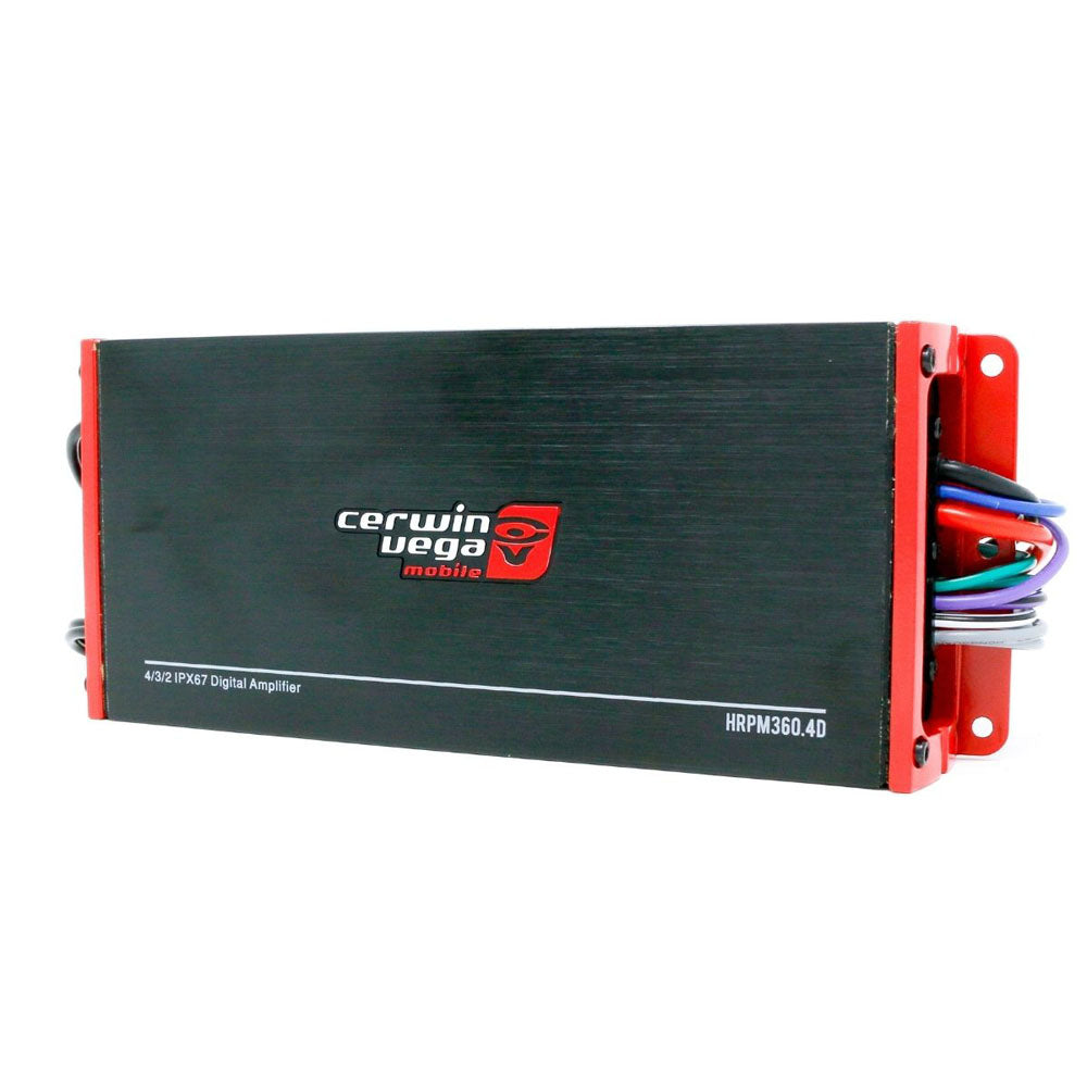 Cerwin Vega RPMRZRKM22 2DR KIT Complete Audio Upgrade Kit for 2014+ Polaris RZR 2DR/4DR - Digital Media Receiver, Amplifier, 2 Speakers & 10