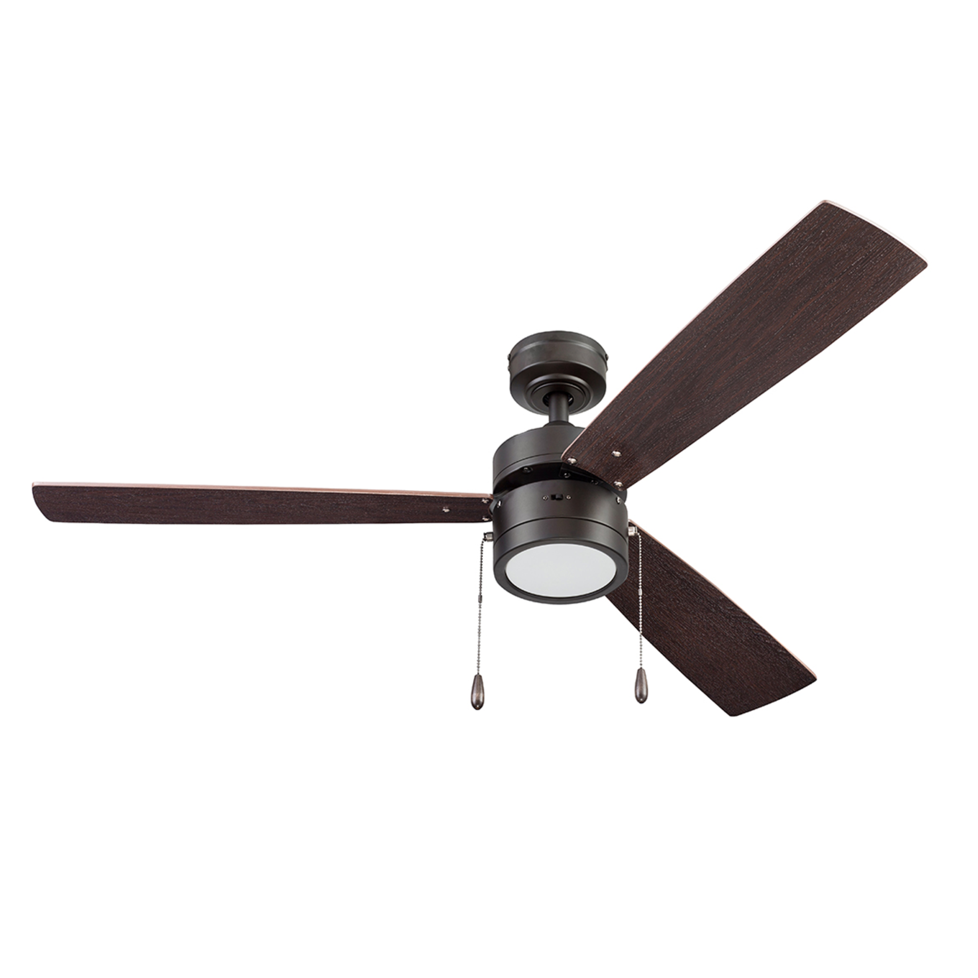 52 Inch Madrona Ceiling Fan with Espresso Bronze Finish & Pull Chain - Perfect for Living Room, Bedroom, and Outdoor Patio Cooling